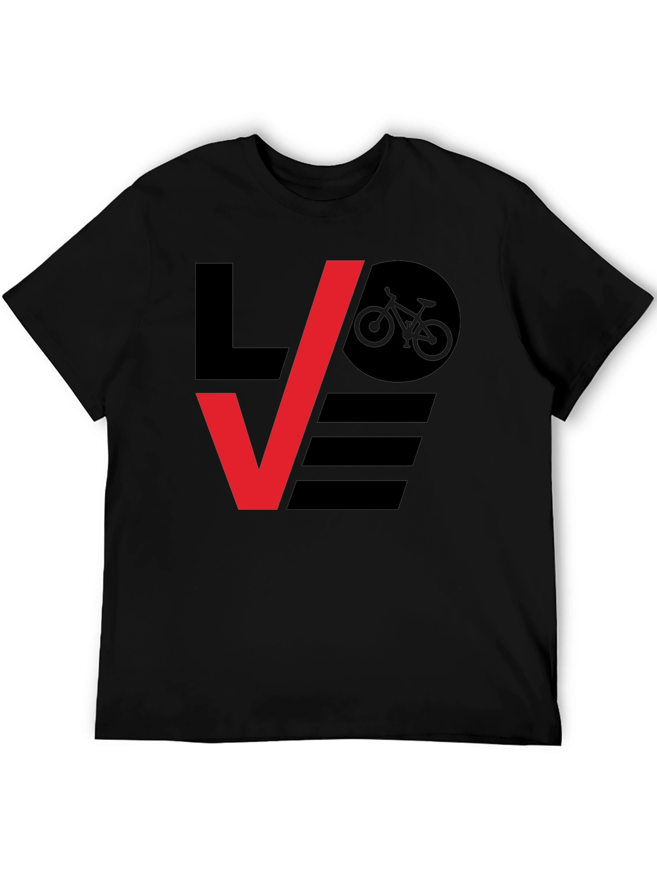 Love Biking Graphic Tee - Stylish Bicycle Lovers T-Shirt