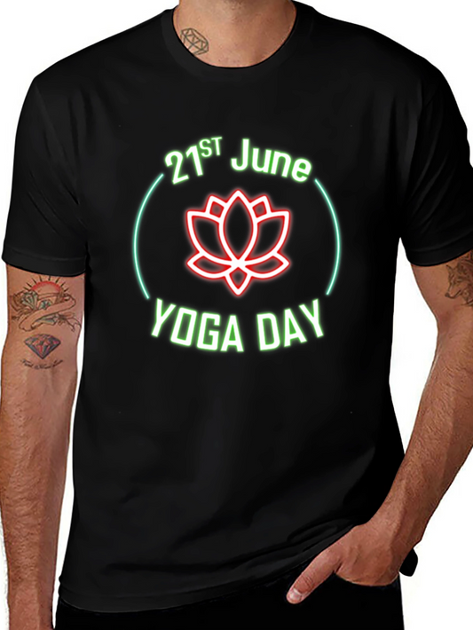 Yoga Day T-Shirt - 21st June