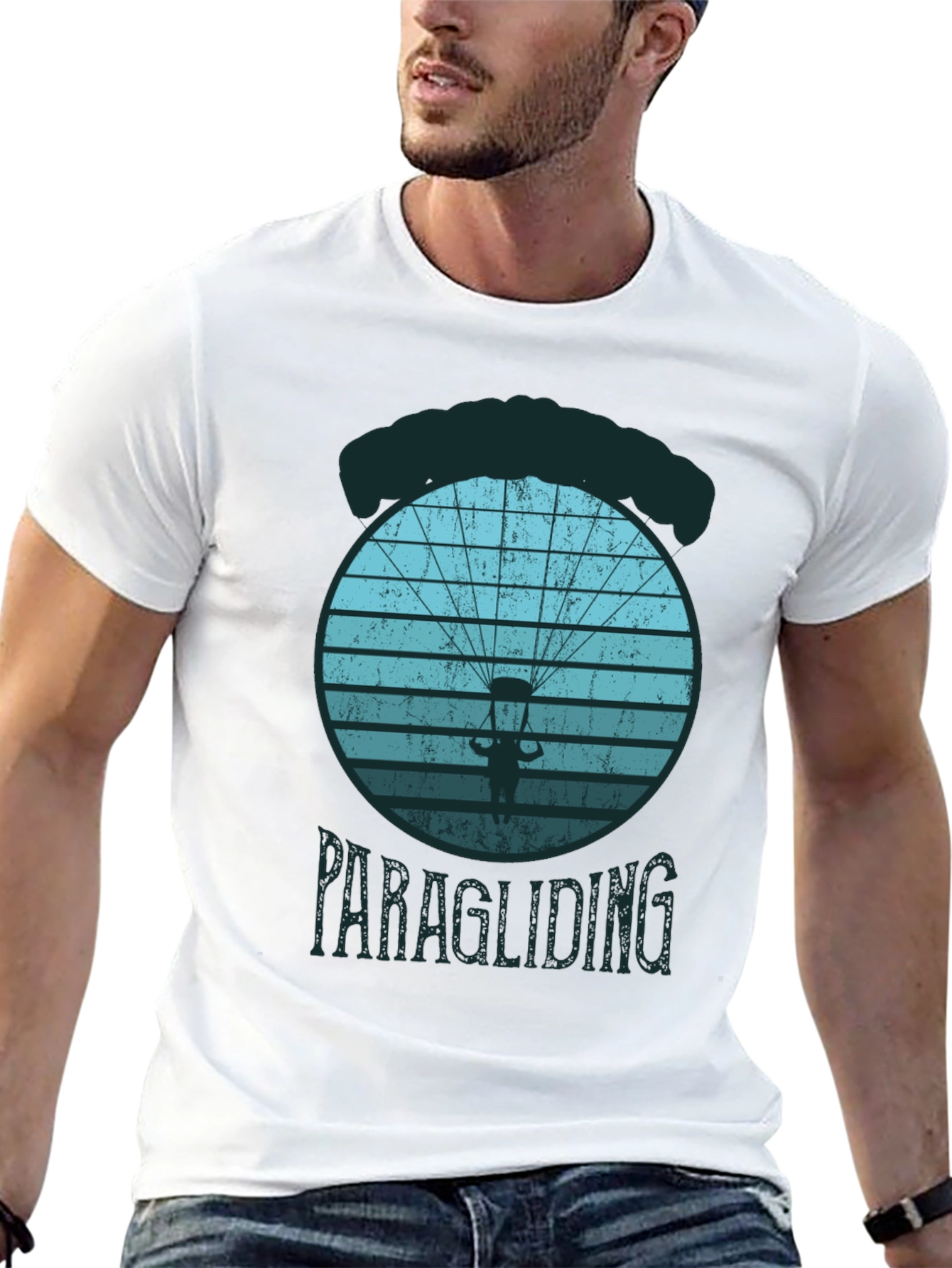 Paragliding Graphic Tee - Adventure Ready T-Shirt