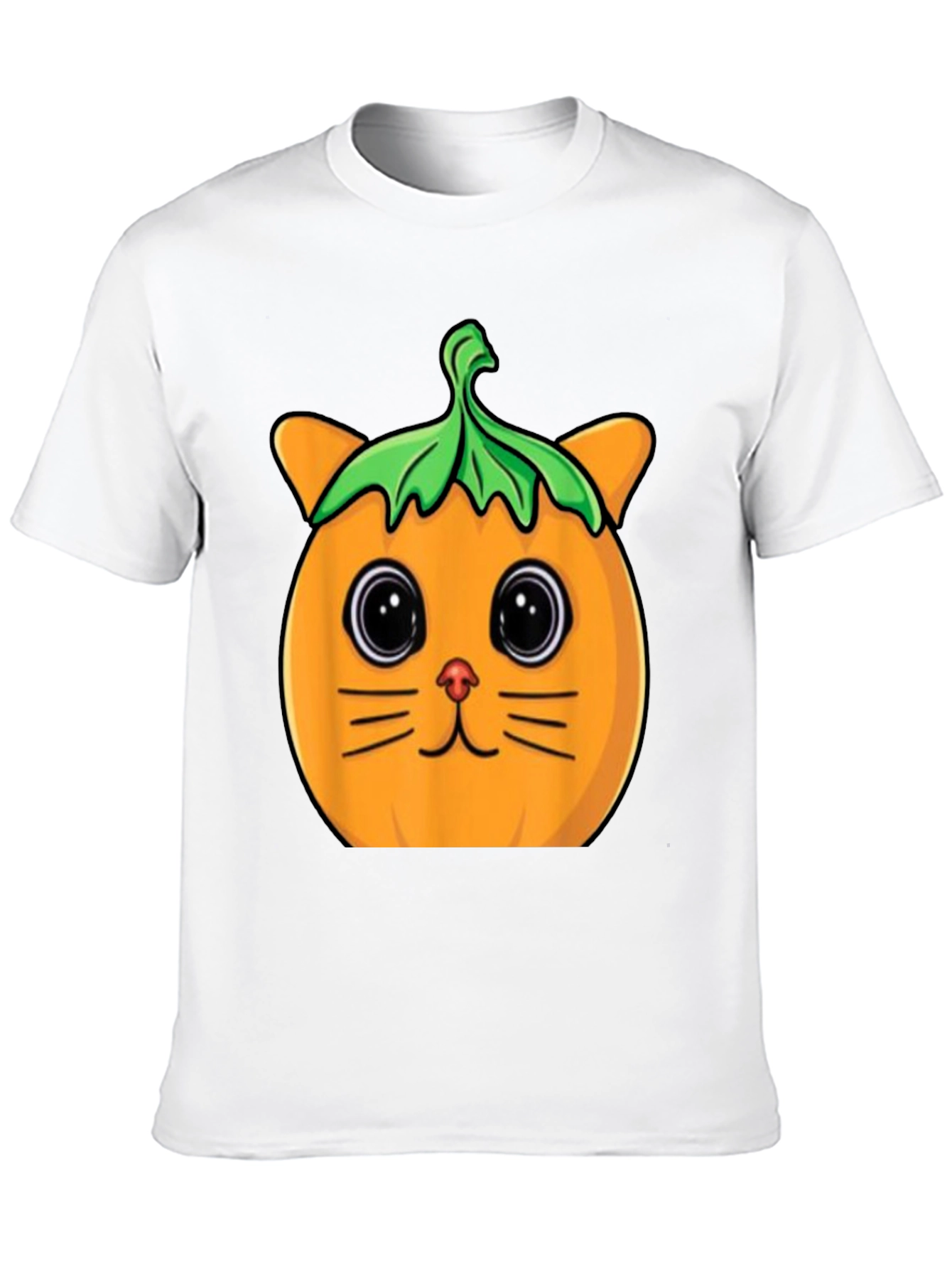 Pumpkin Cat T-Shirt - Halloween Cute Spooky