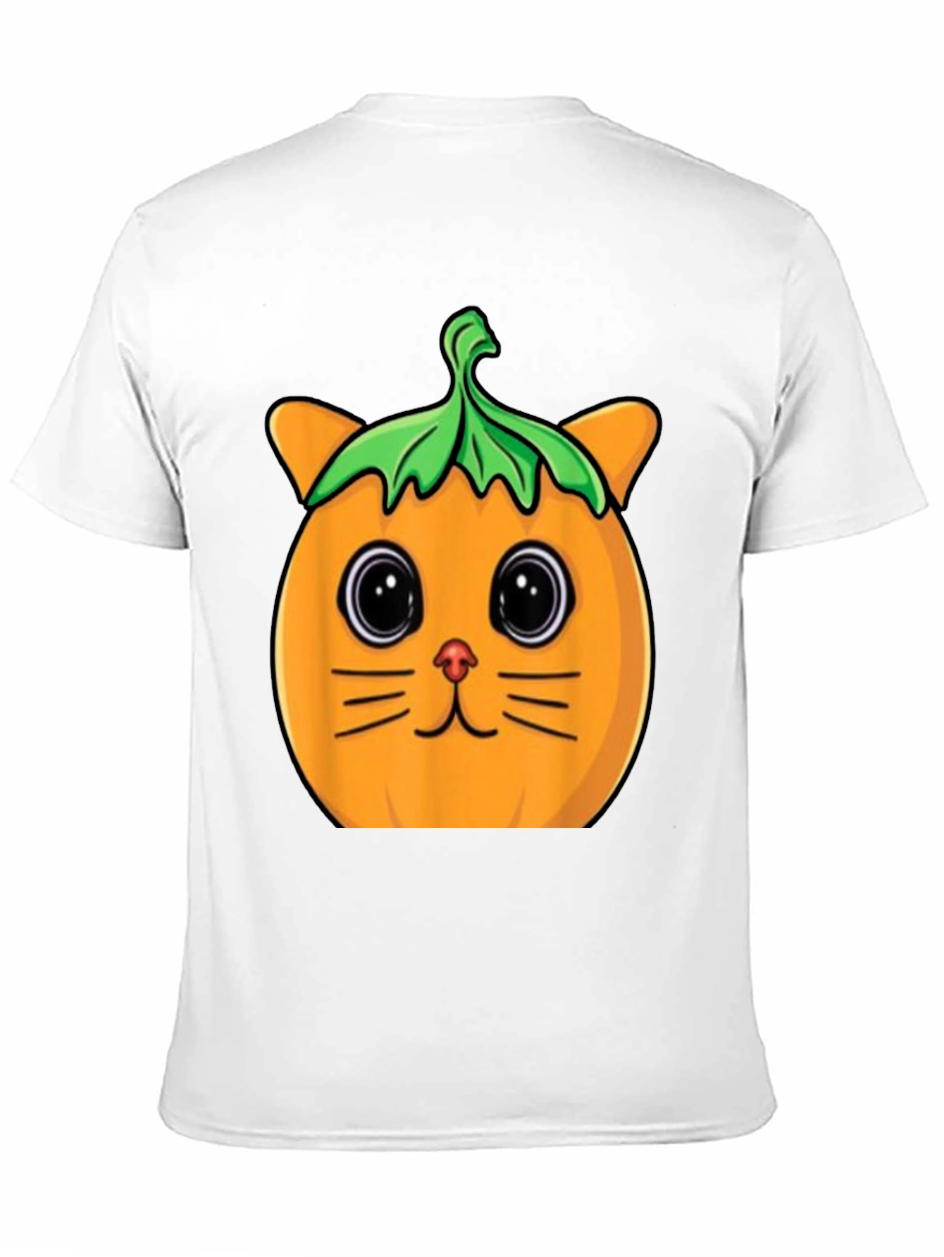Pumpkin Cat T-Shirt - Halloween Cute Spooky