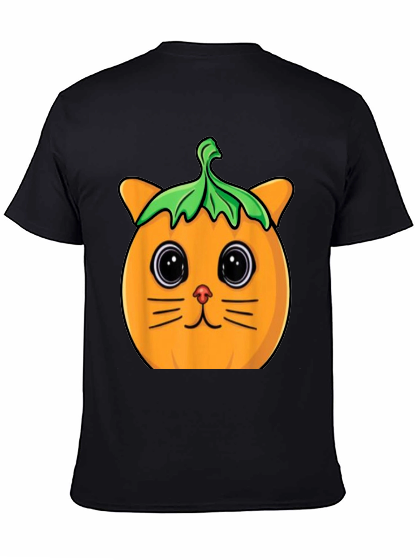 Pumpkin Cat T-Shirt - Halloween Cute Spooky