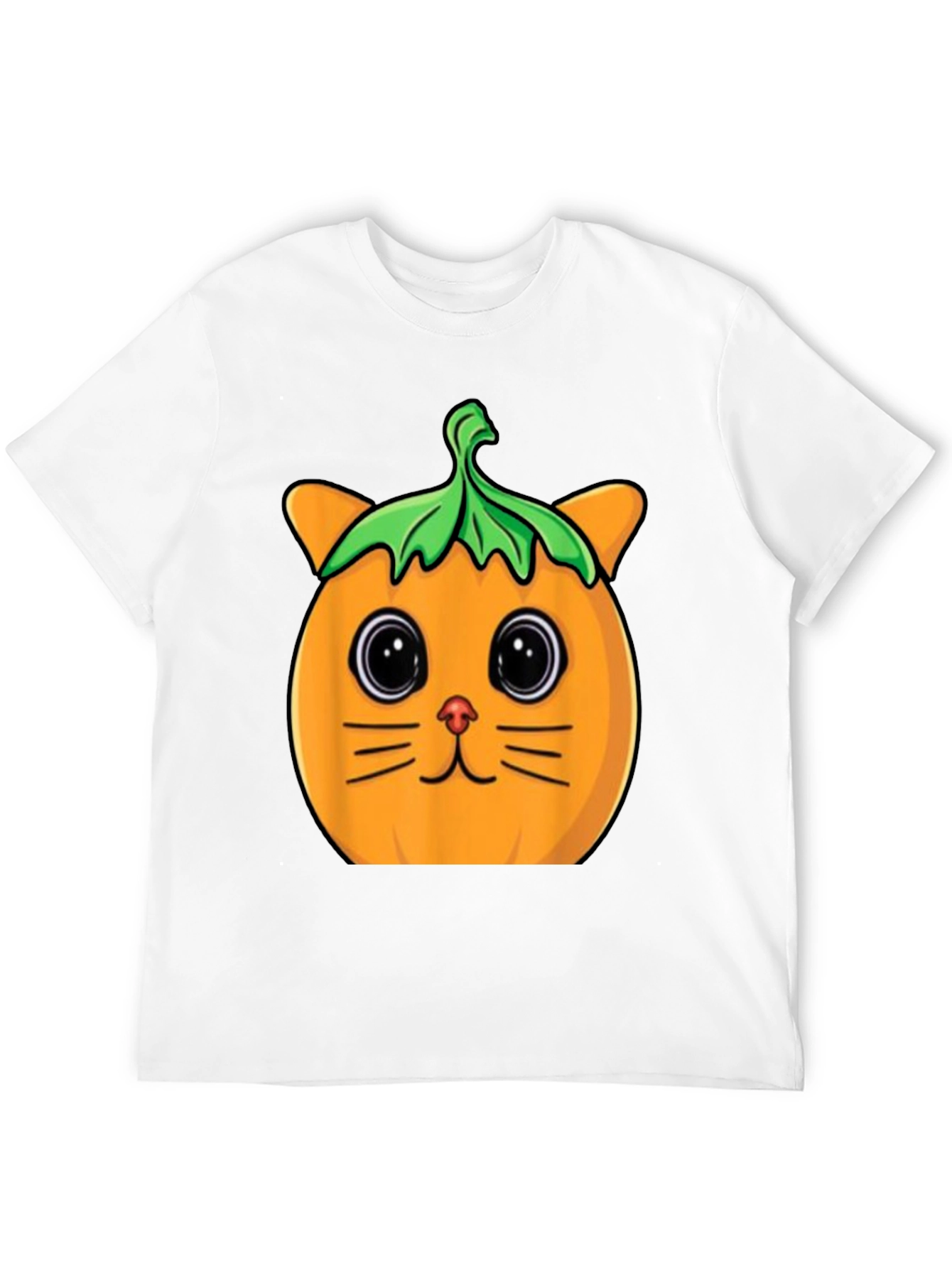 Pumpkin Cat T-Shirt - Halloween Cute Spooky