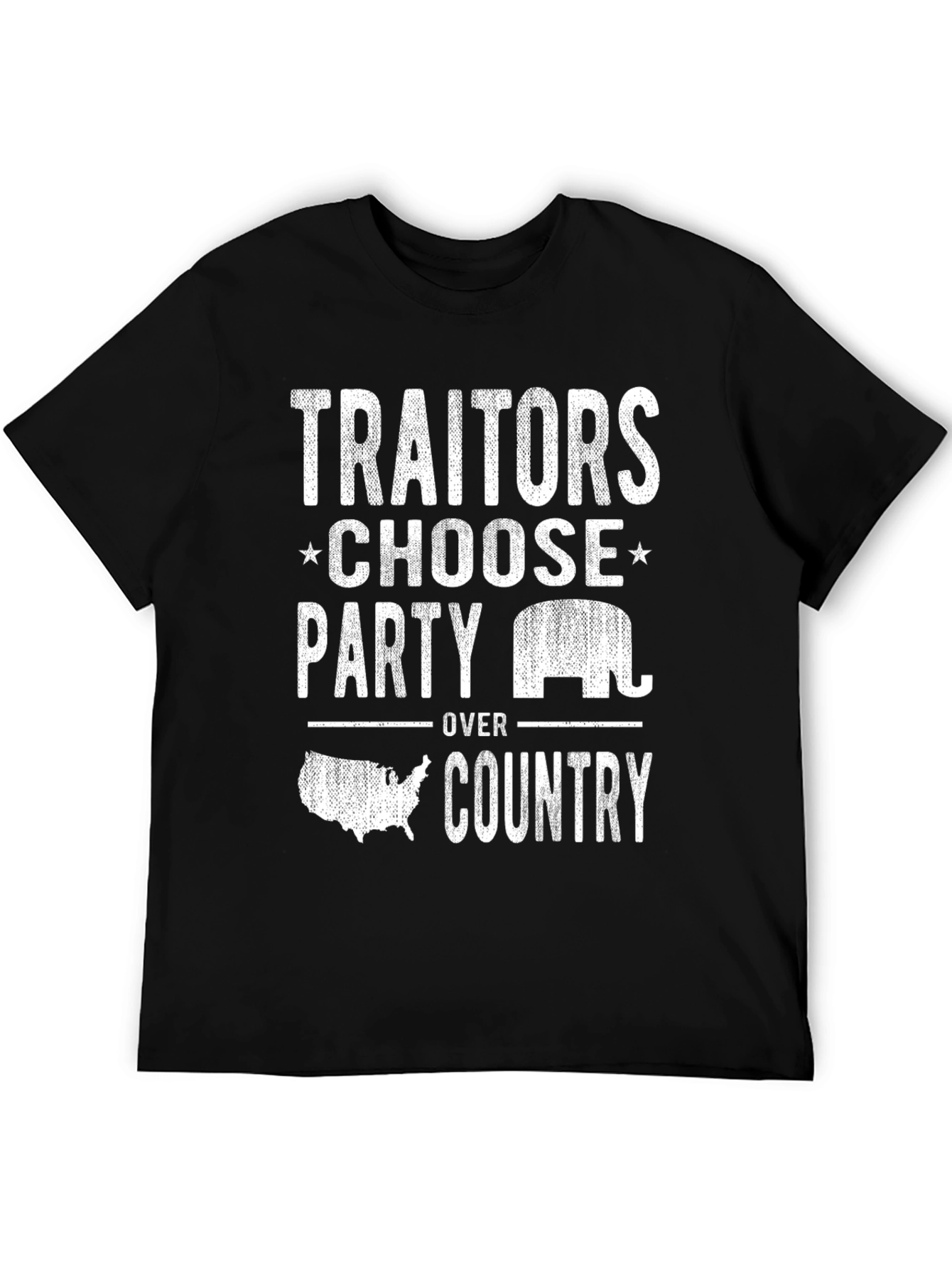 Traitors Party Over Country Graphic Tee