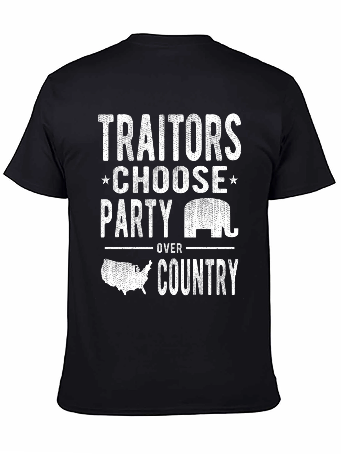 Traitors Party Over Country Graphic Tee