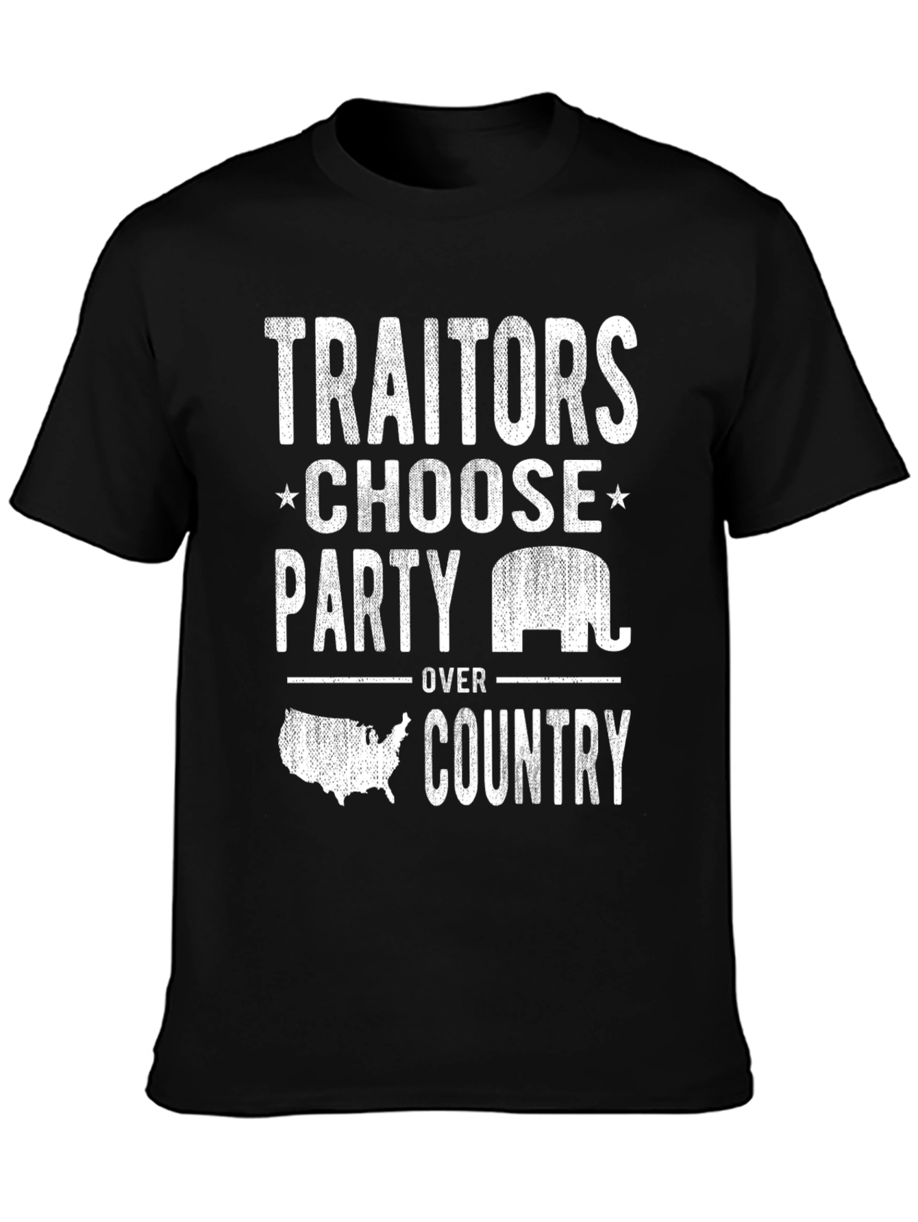 Traitors Party Over Country Graphic Tee