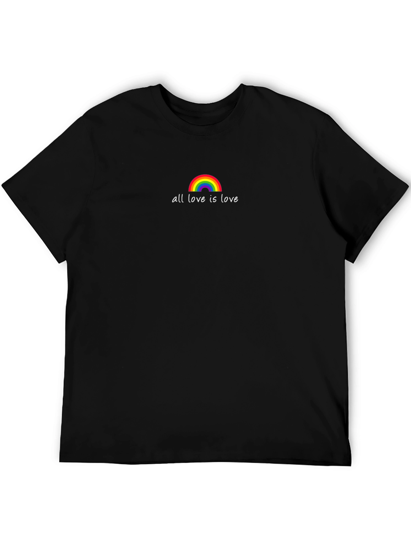 All Love is Love Rainbow Graphic Tee
