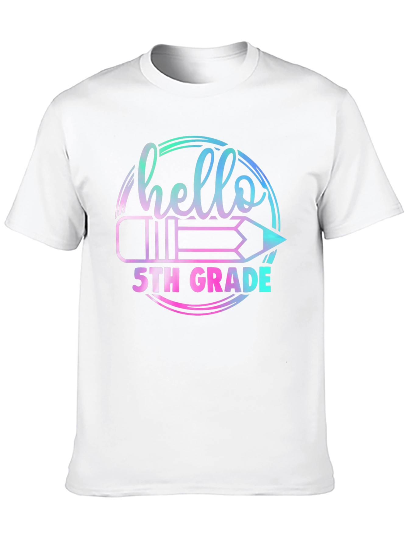 Hello 5th Grade Graphic T-Shirt