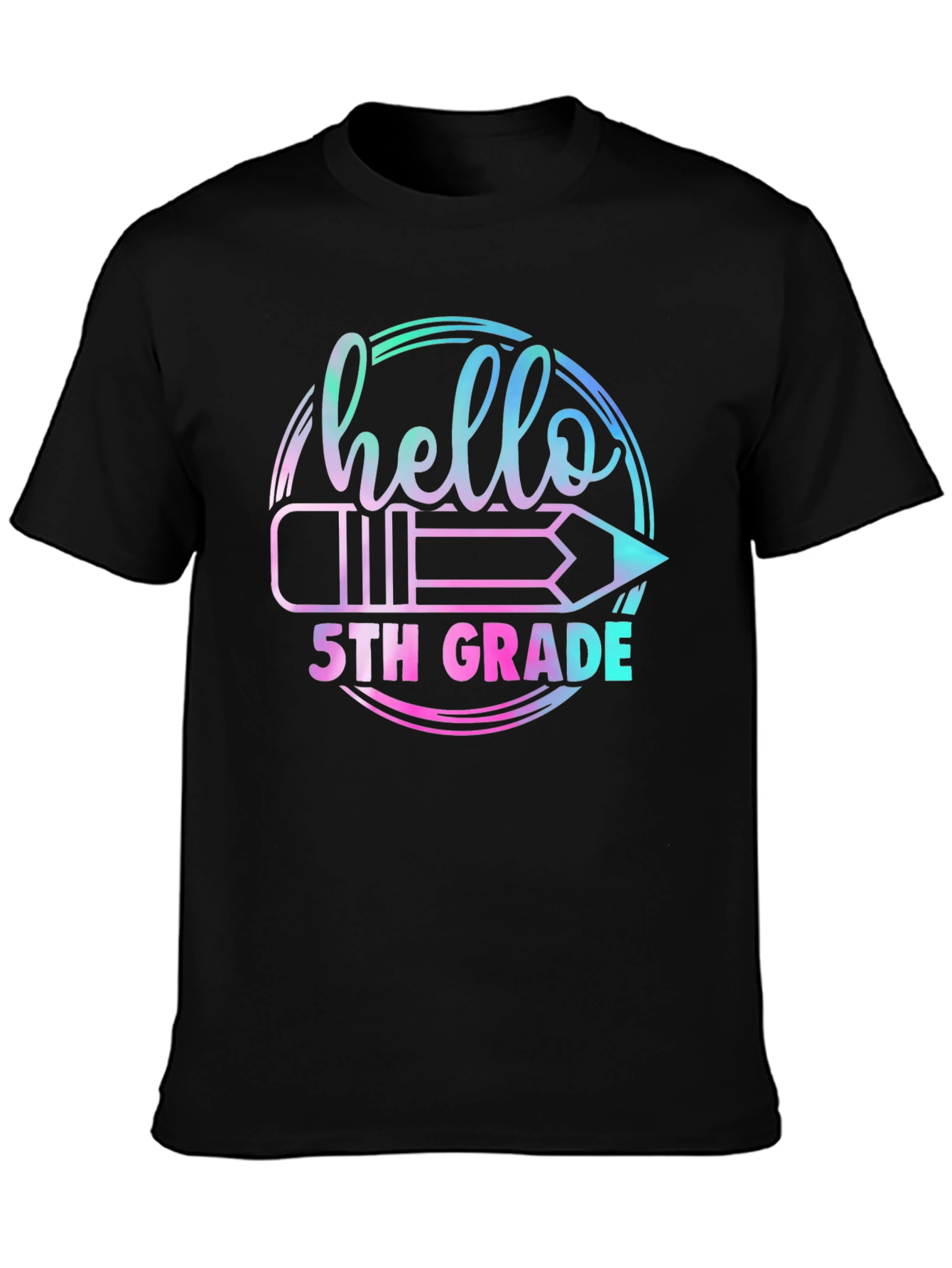 Hello 5th Grade Graphic T-Shirt