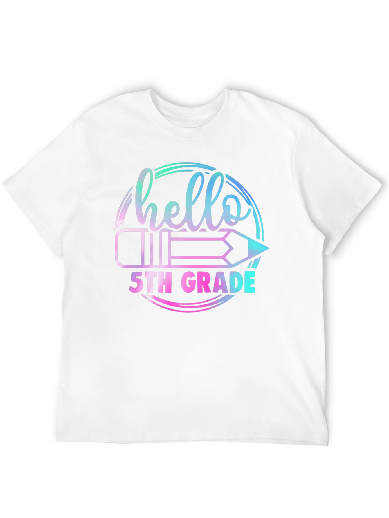 Hello 5th Grade Graphic T-Shirt