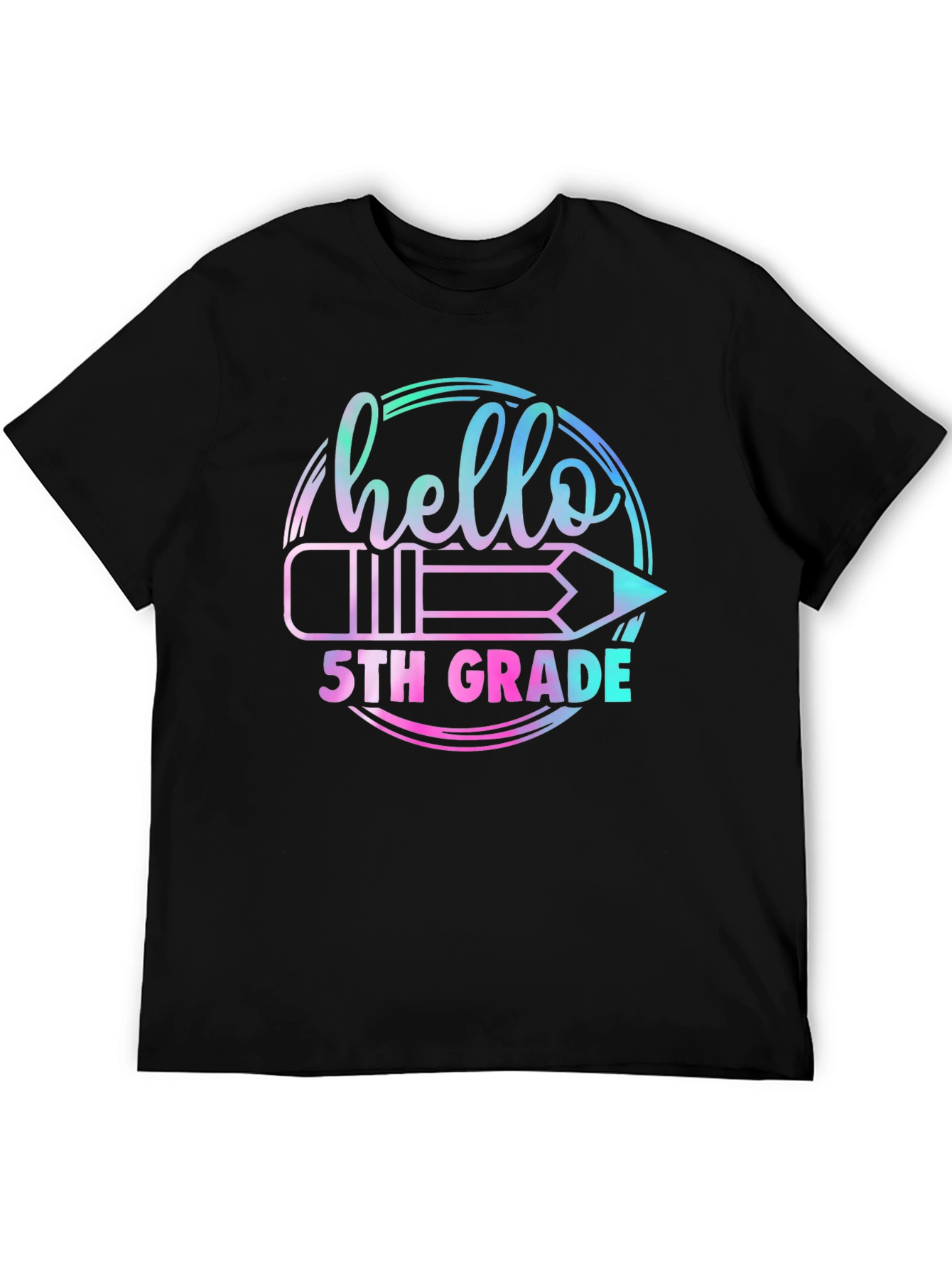 Hello 5th Grade Graphic T-Shirt