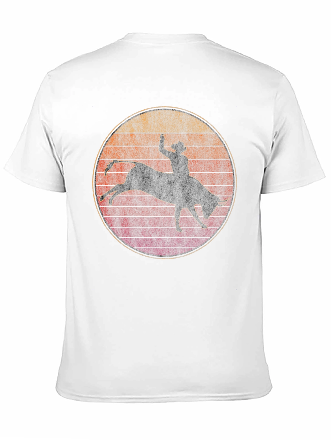Rodeo Bull Rider Graphic T-Shirt