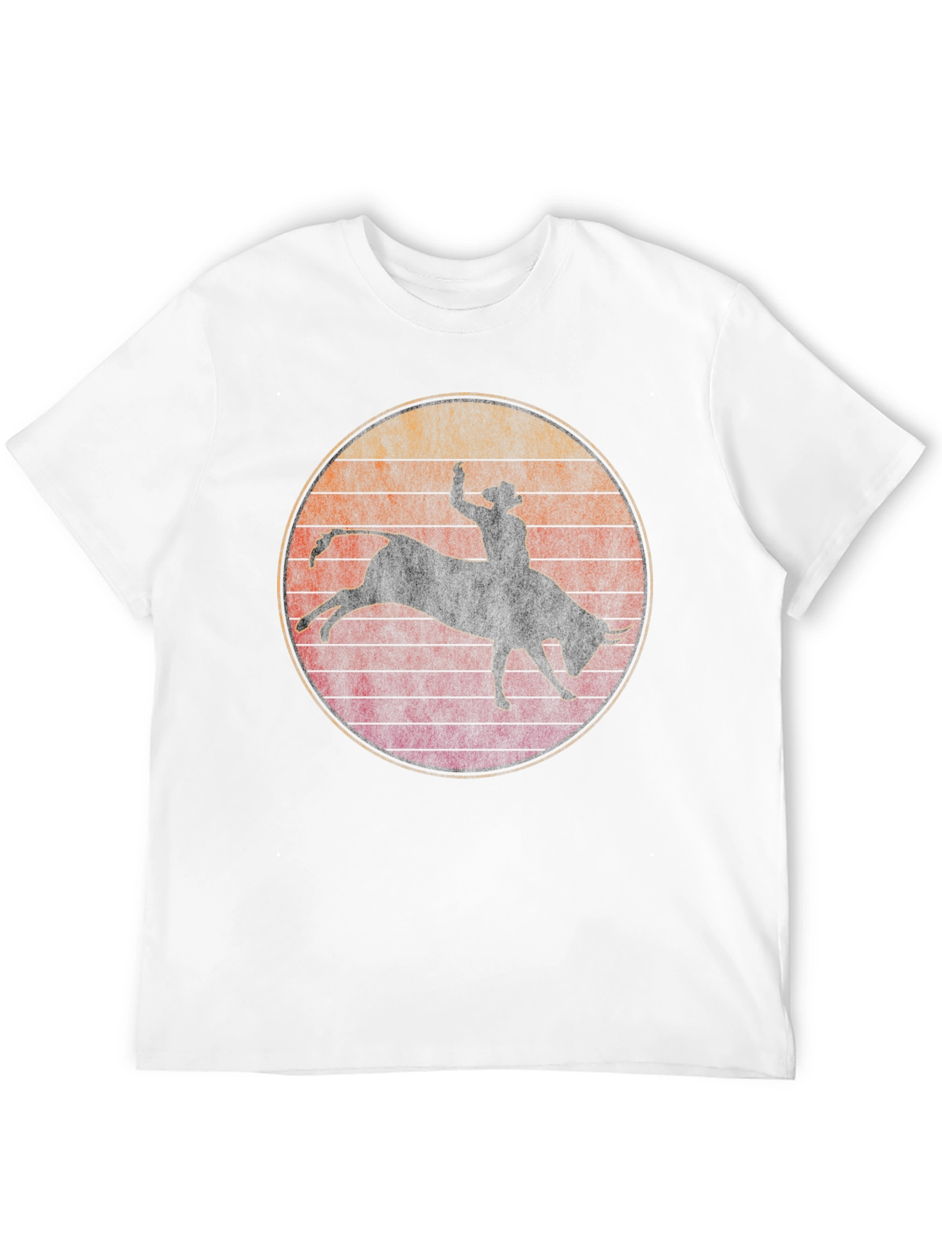 Rodeo Bull Rider Graphic T-Shirt