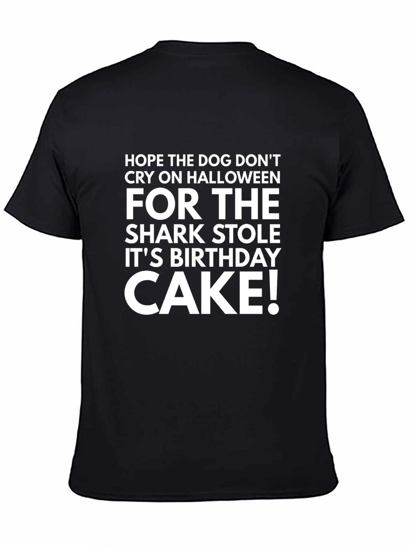 Halloween Birthday Cake T-Shirt - Mens Graphic Tee
