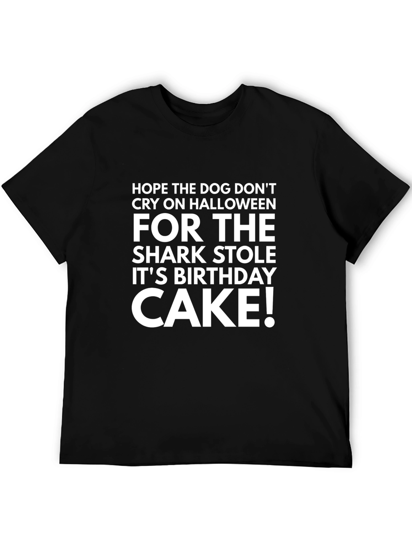 Halloween Birthday Cake T-Shirt - Mens Graphic Tee