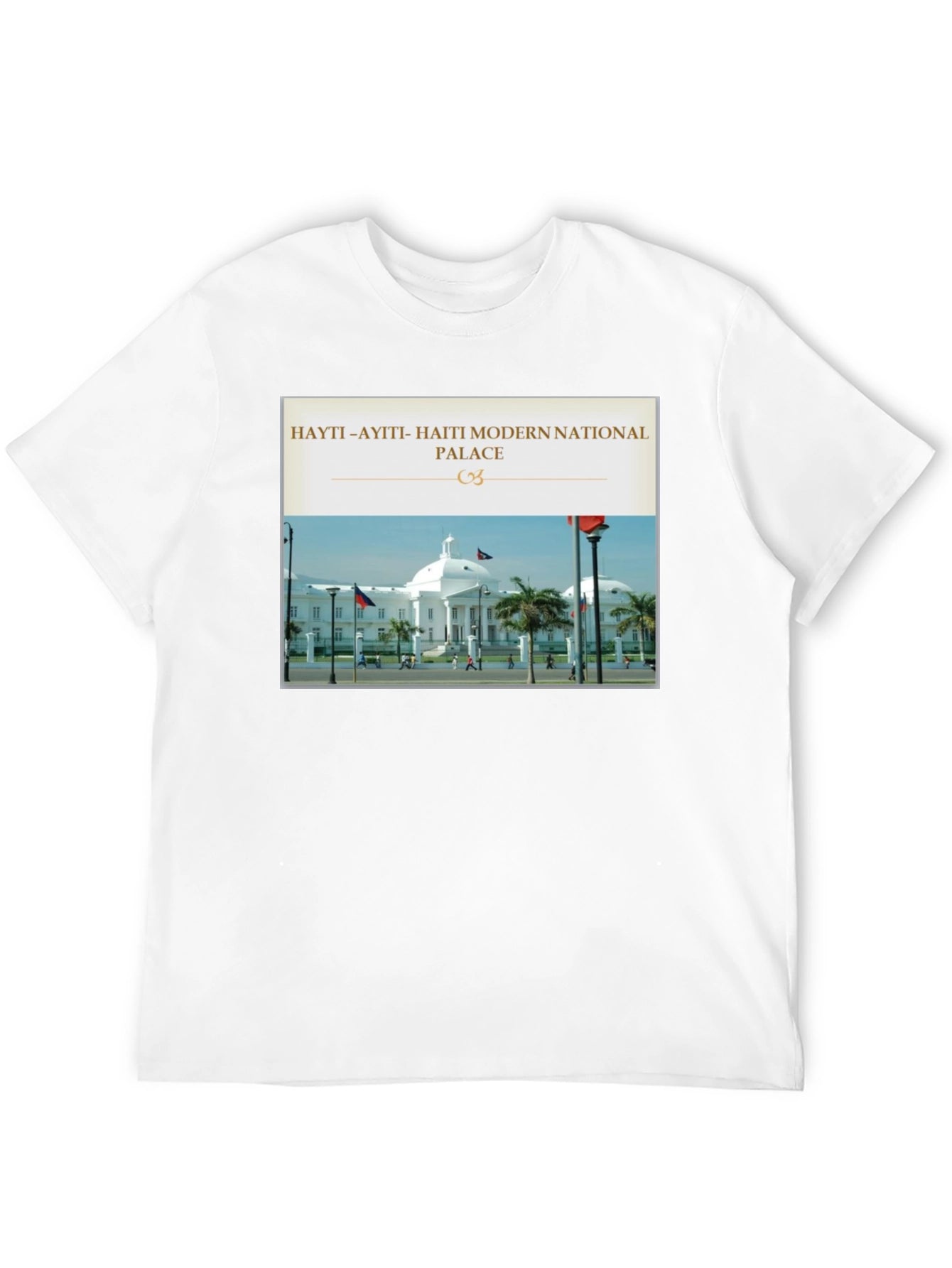 Haiti National Palace Graphic T-Shirt