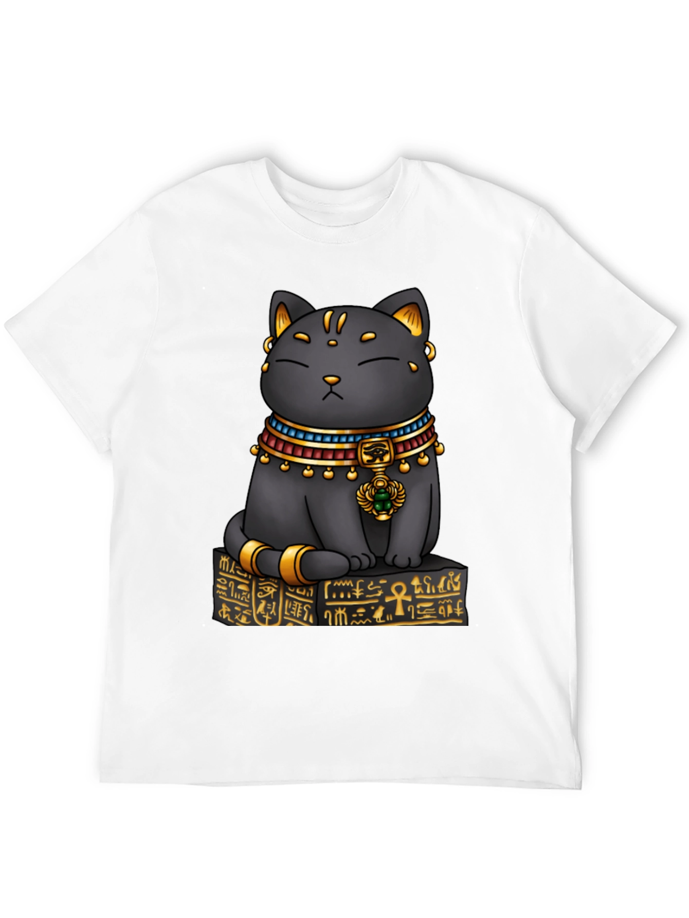 Egyptian Cat T-Shirt - Bastet Graphic Tee