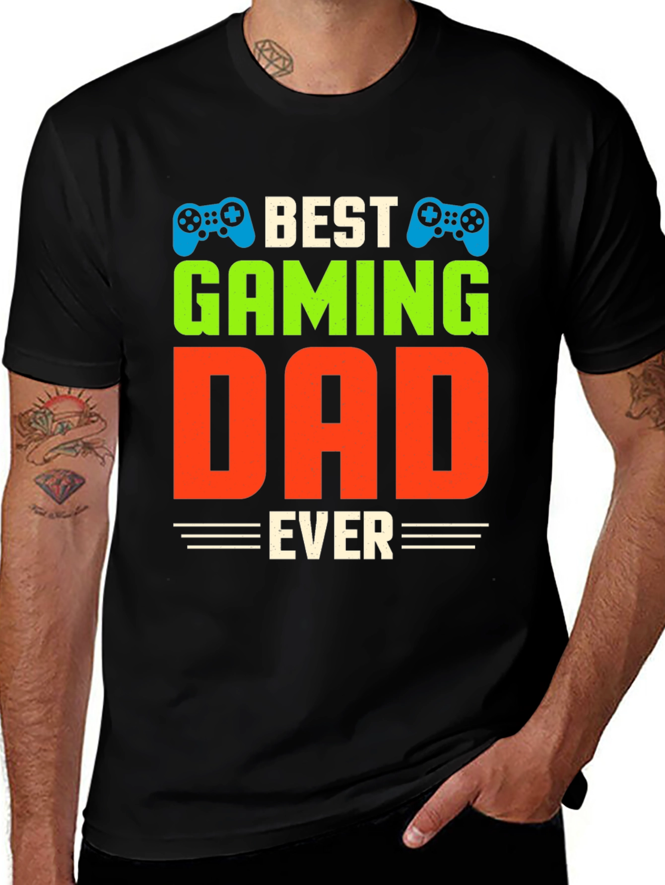 Best Gaming Dad Ever T-Shirt