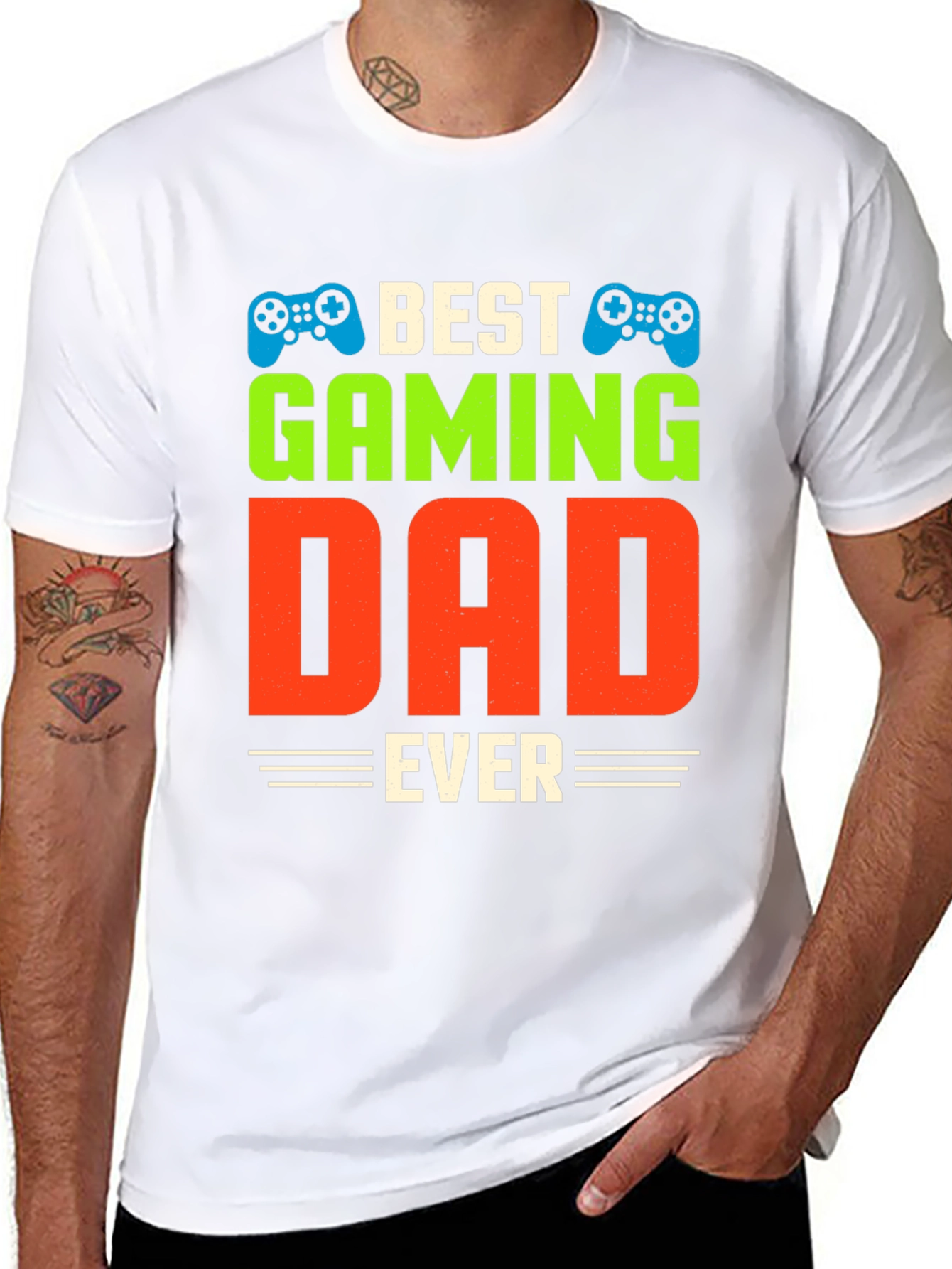 Best Gaming Dad Ever T-Shirt