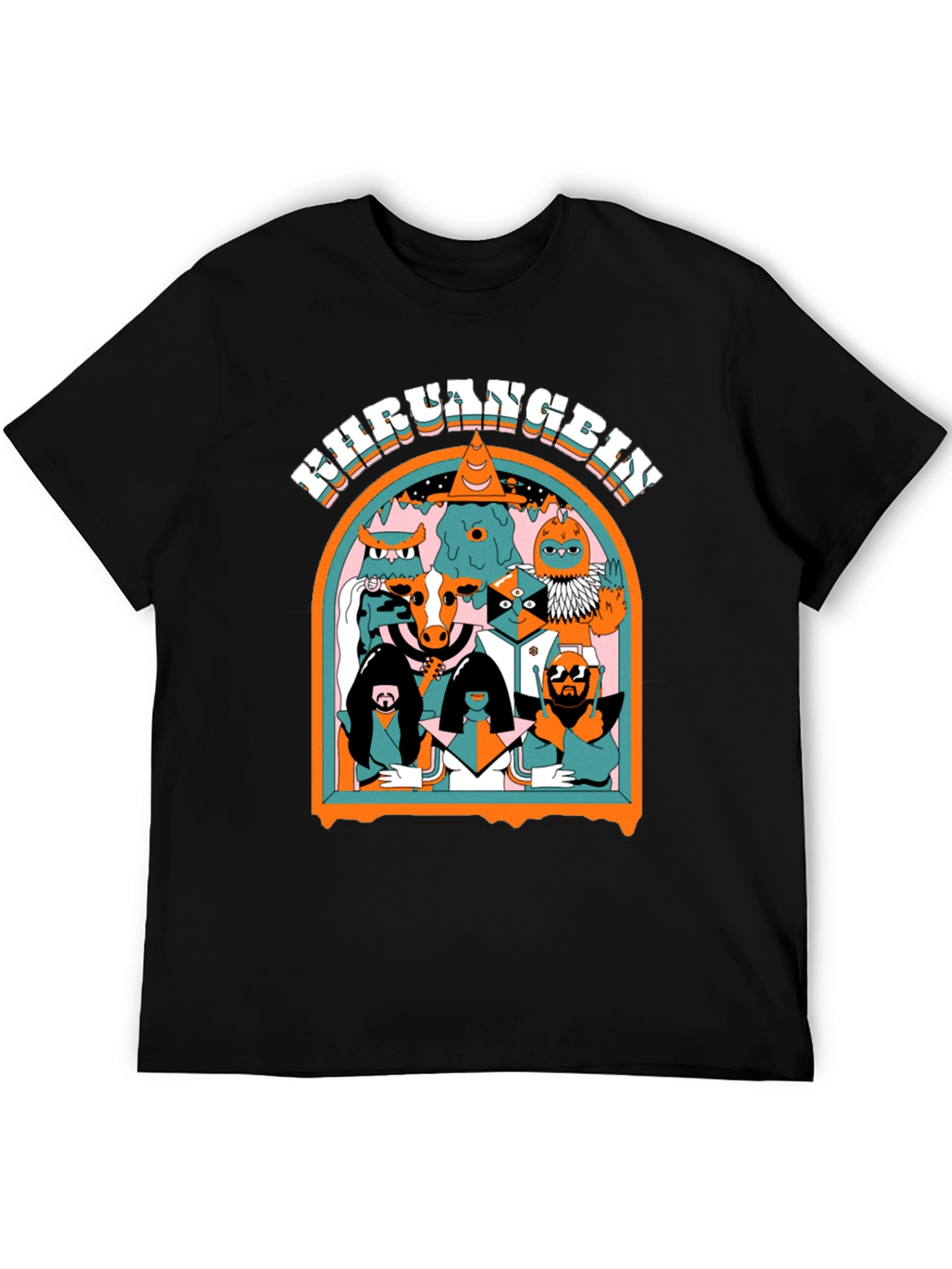 Khruangbin Band Graphic Print T-Shirt