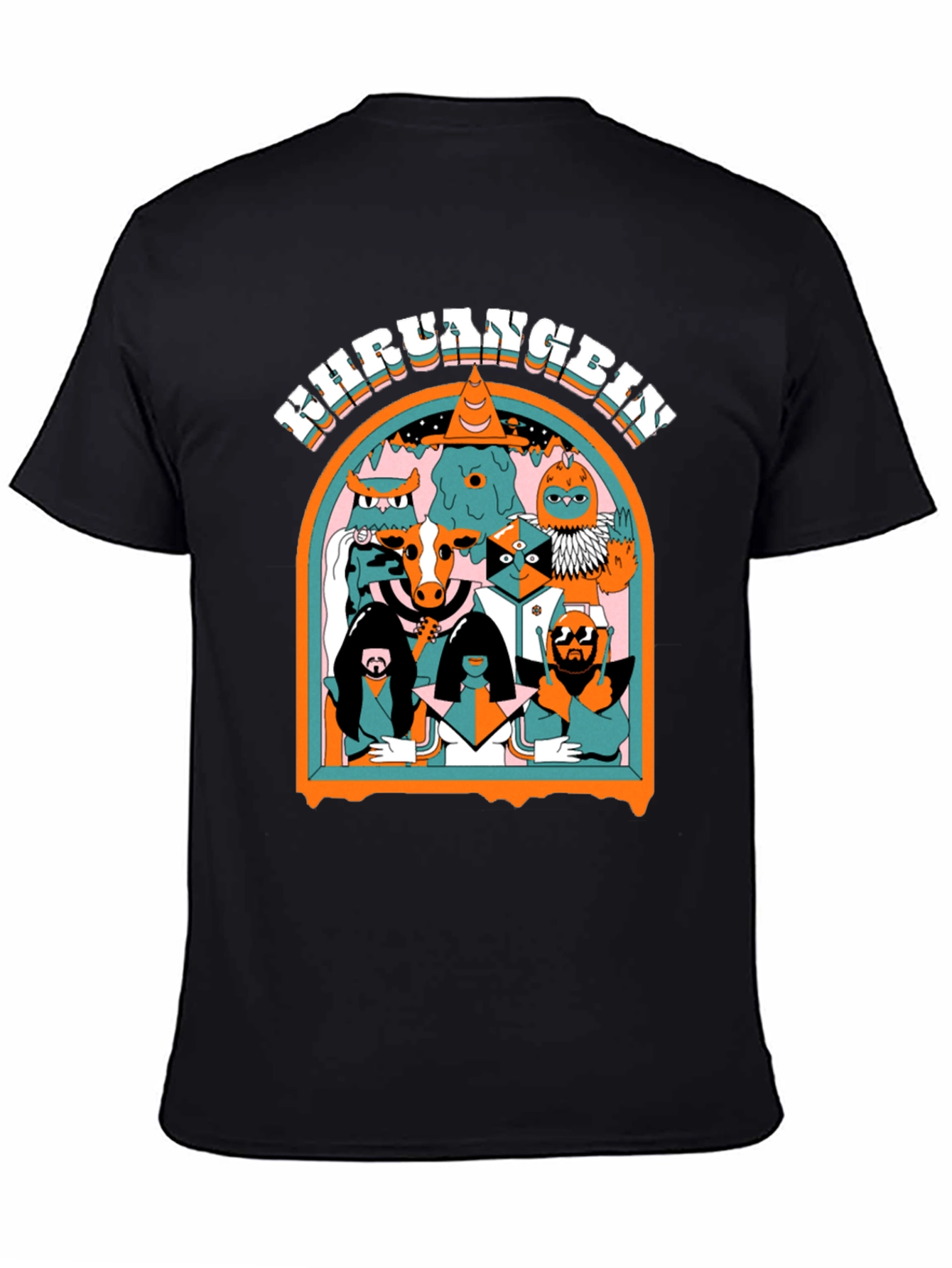 Khruangbin Band Graphic Print T-Shirt