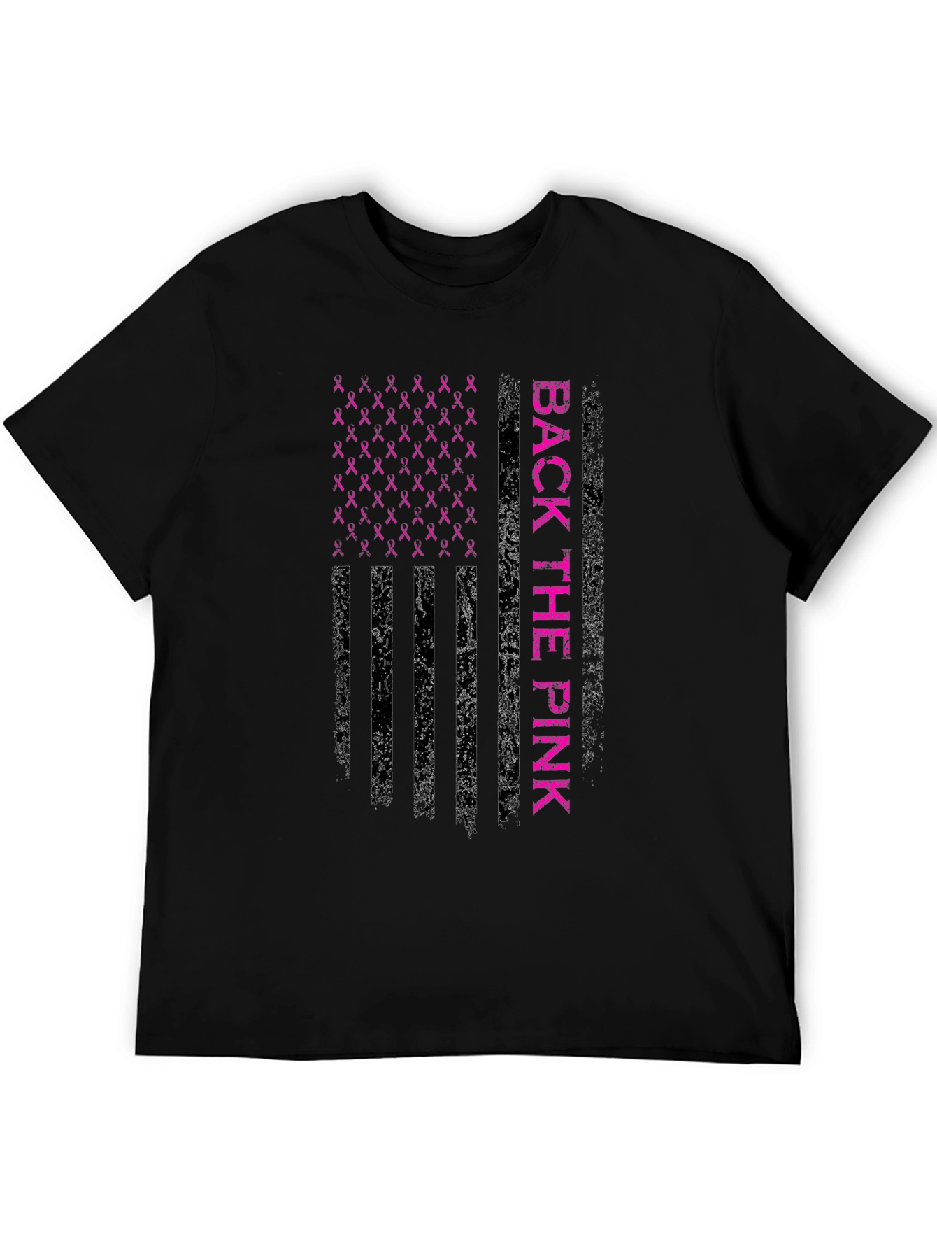 Back The Pink Breast Cancer Awareness T-Shirt