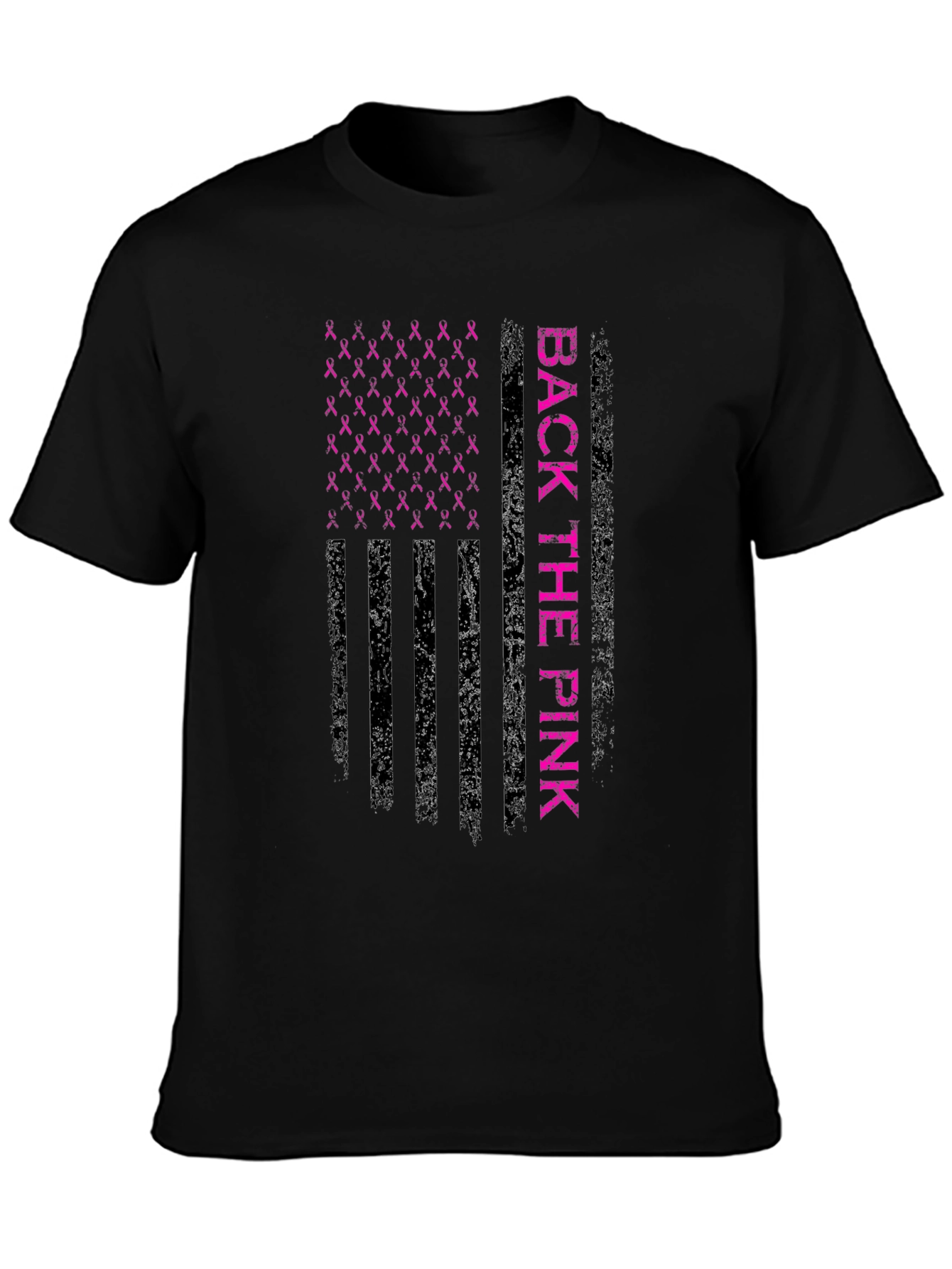 Back The Pink Breast Cancer Awareness T-Shirt