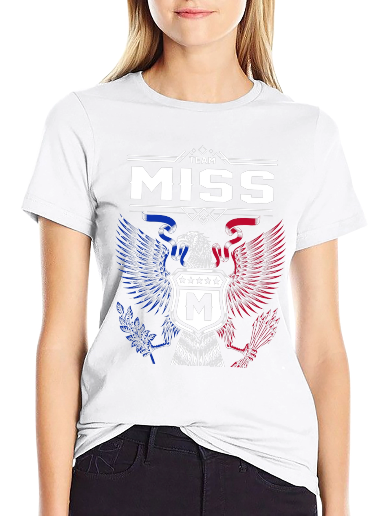 Team Miss Patriotic Eagle T-Shirt