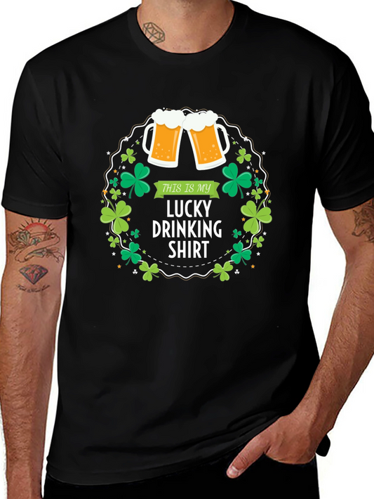 Lucky Drinking Shirt St. Patricks Day T-Shirt