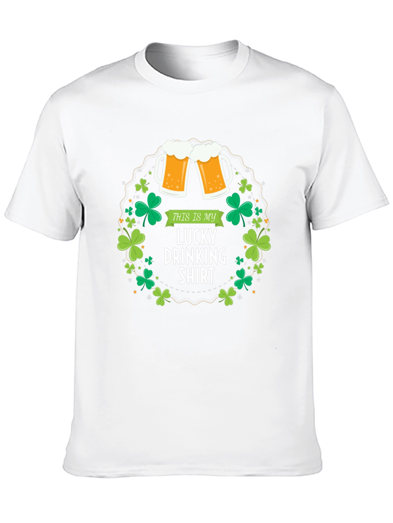 Lucky Drinking Shirt St. Patricks Day T-Shirt