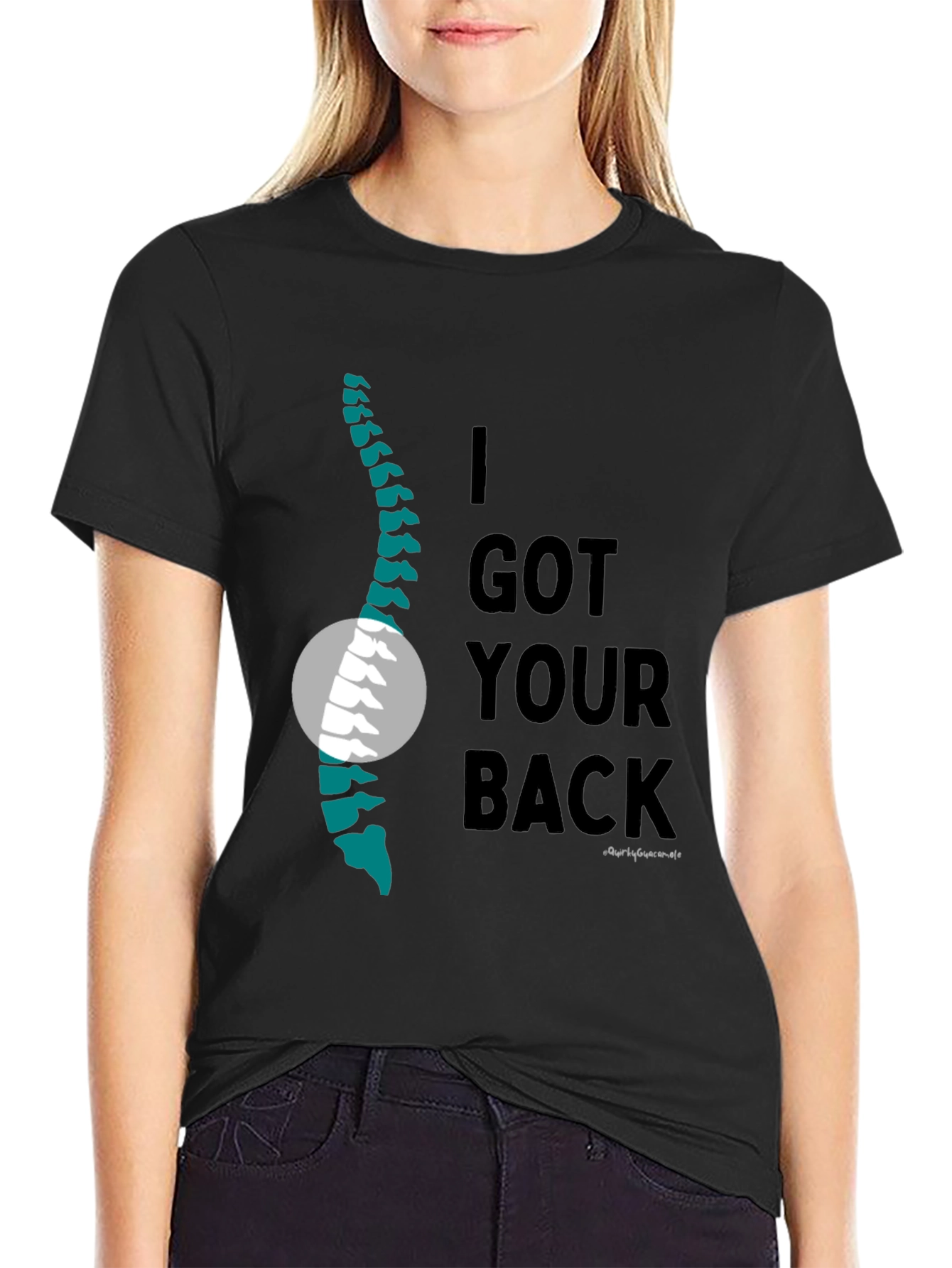 I Got Your Back Spine Graphic T-Shirt