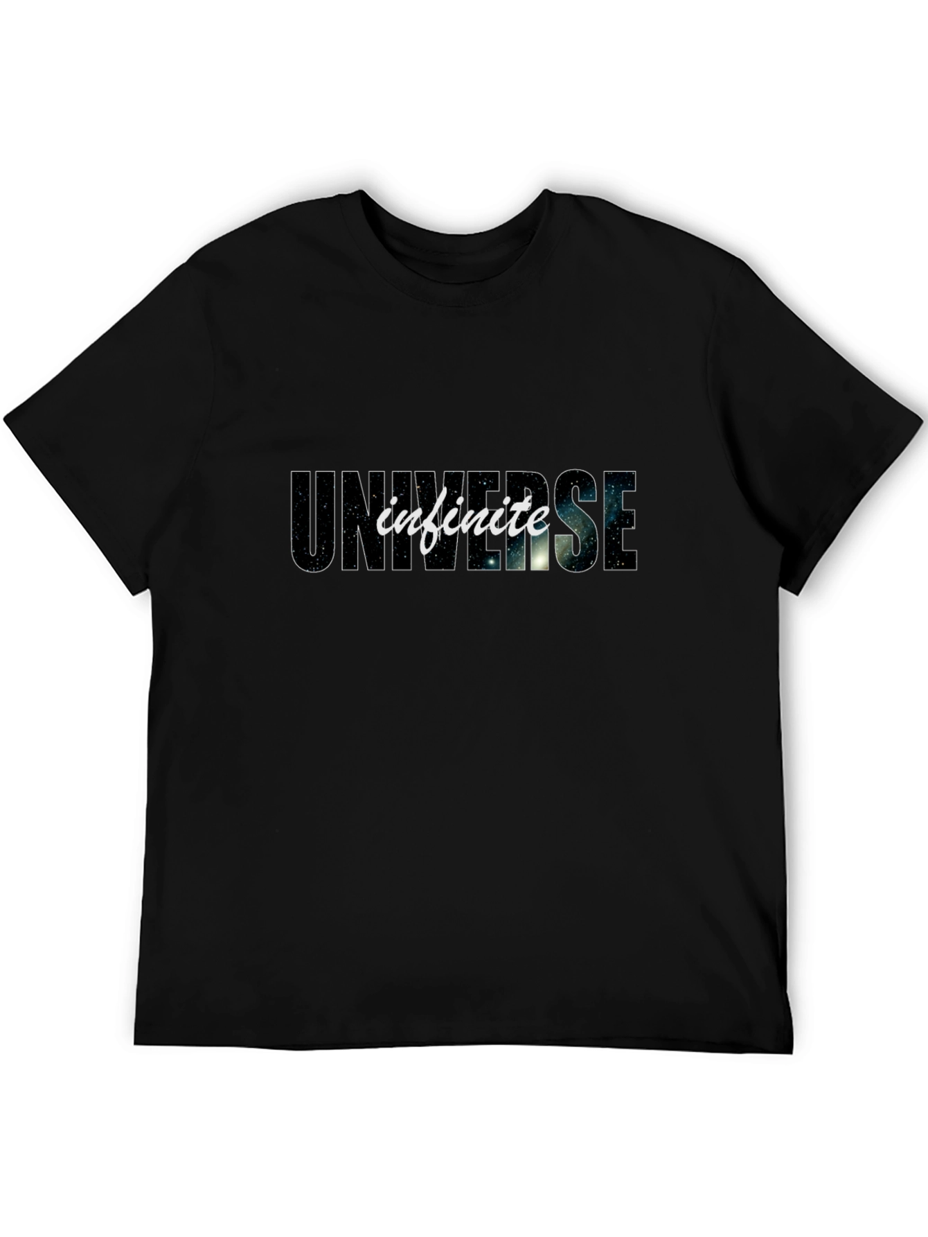 Infinite Universe Black Graphic Tee