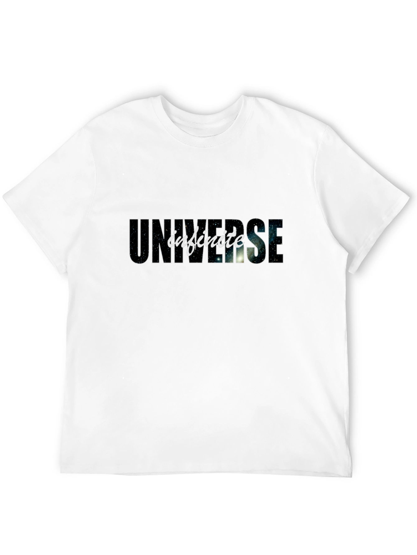 Infinite Universe Black Graphic Tee