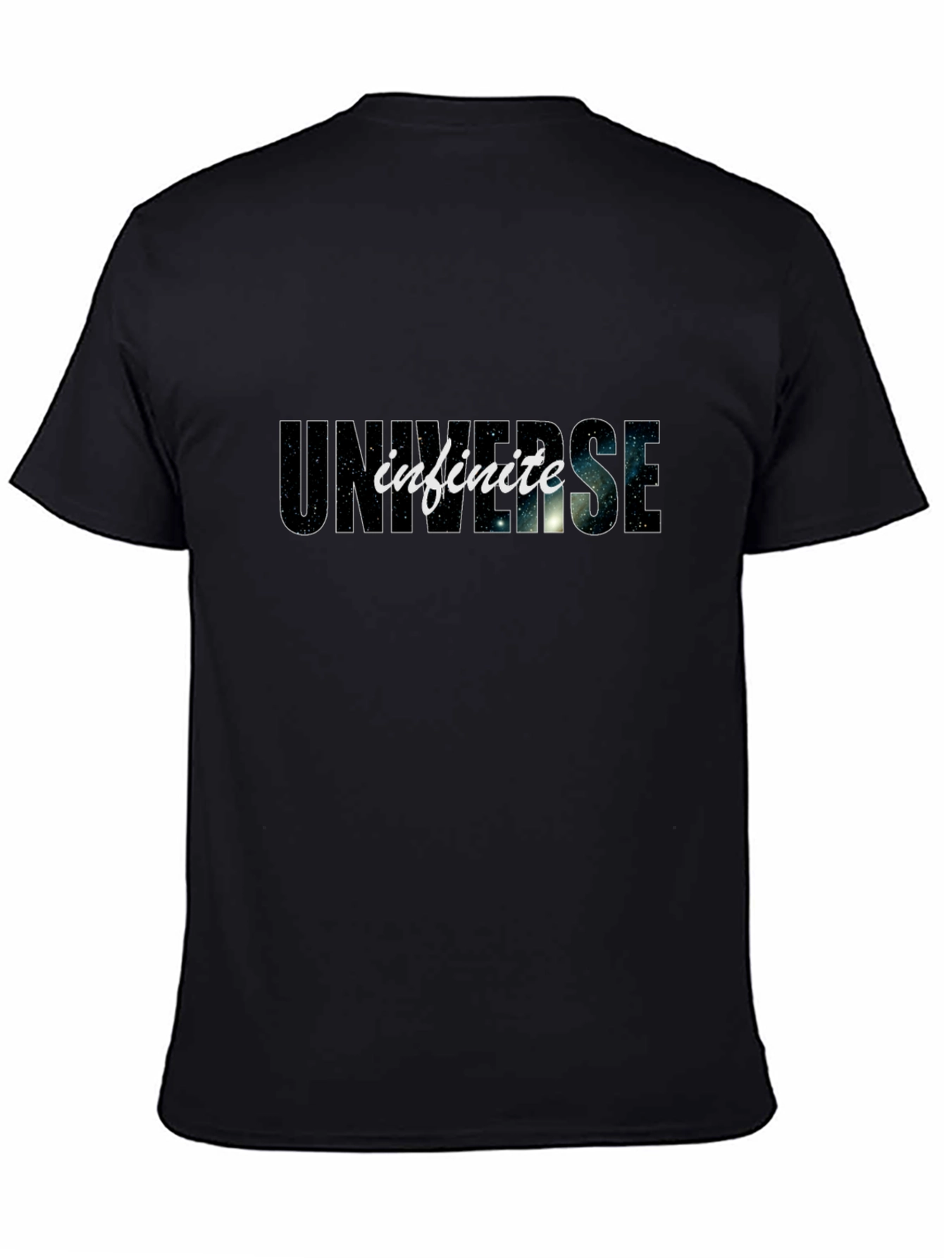 Infinite Universe Black Graphic Tee