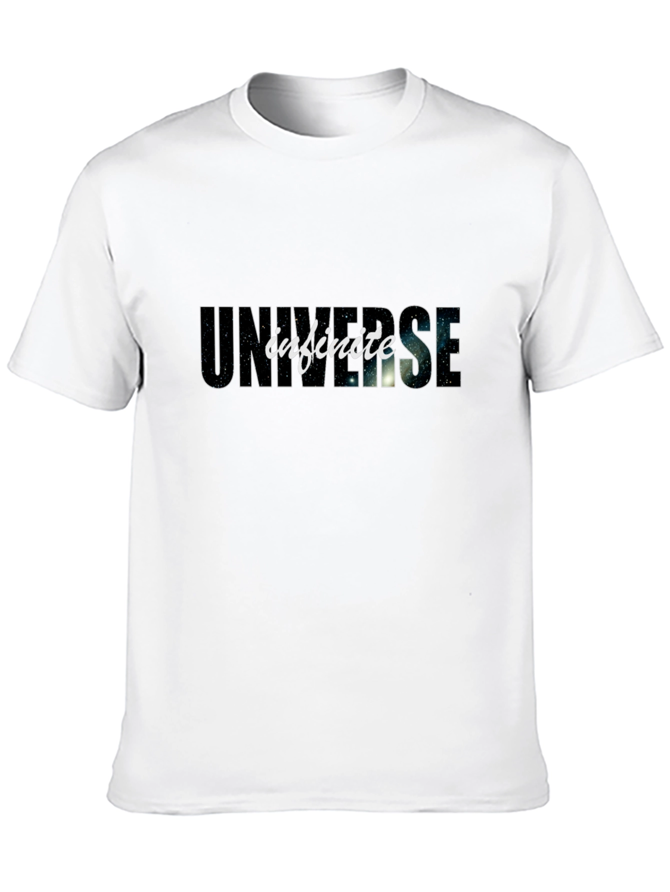Infinite Universe Black Graphic Tee