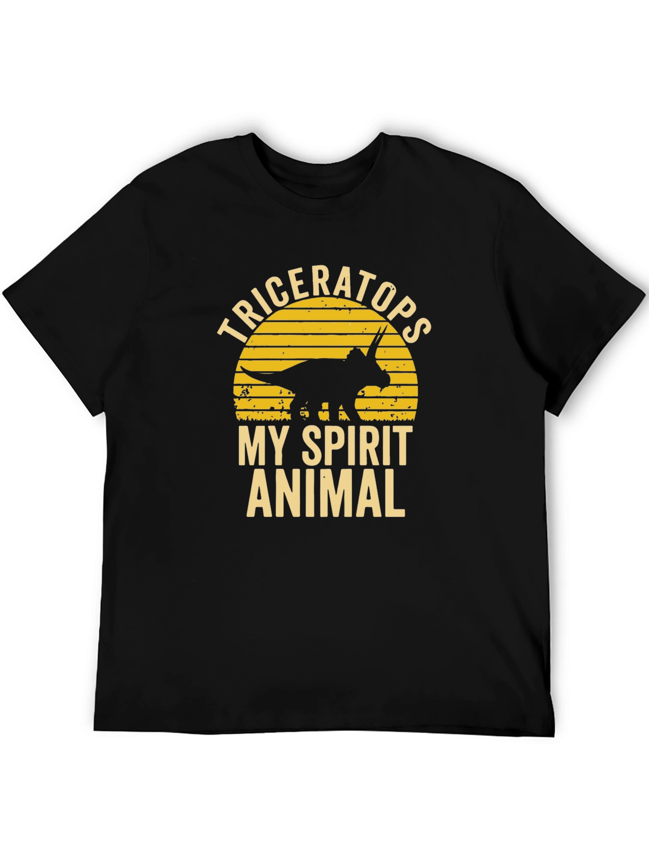 Triceratops Spirit Animal Graphic Tee