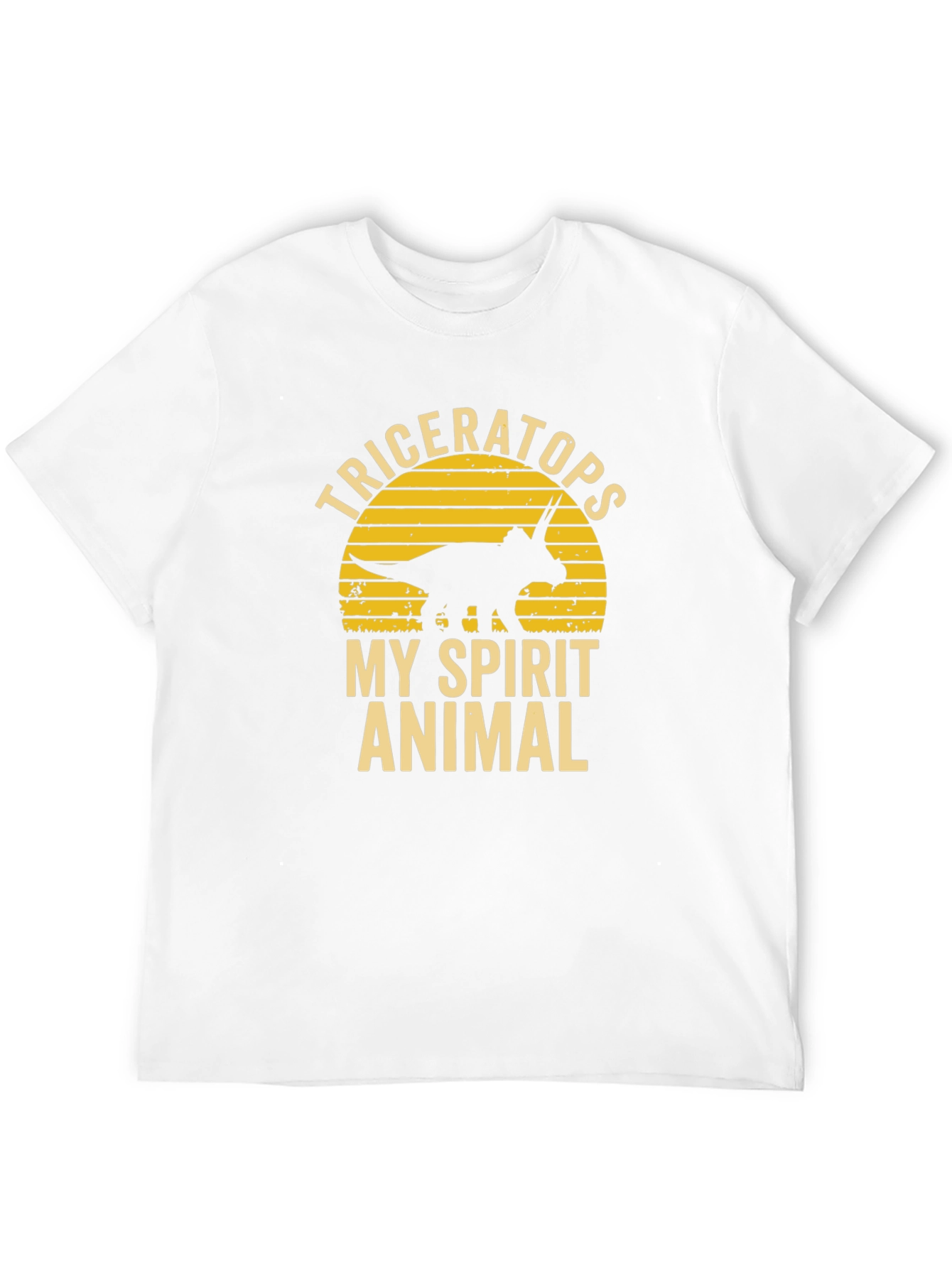 Triceratops Spirit Animal Graphic Tee