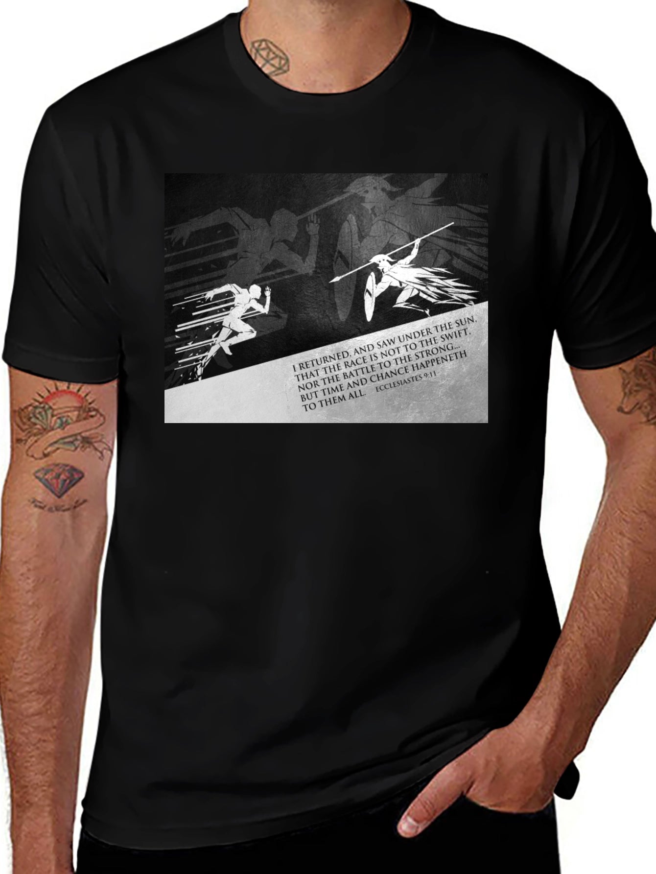 Motivational Scripture T-Shirt - Time and Chance