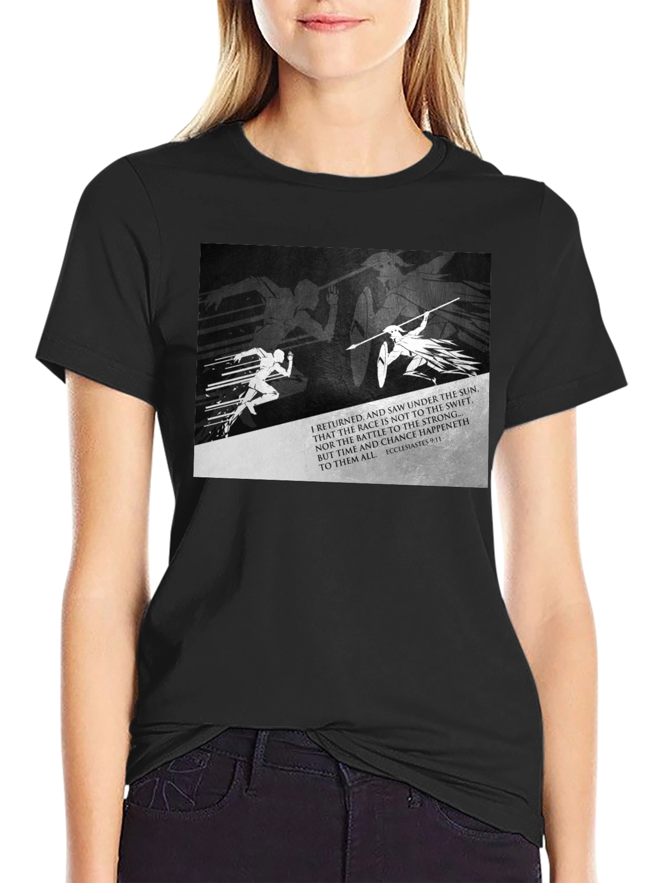 Motivational Scripture T-Shirt - Time and Chance