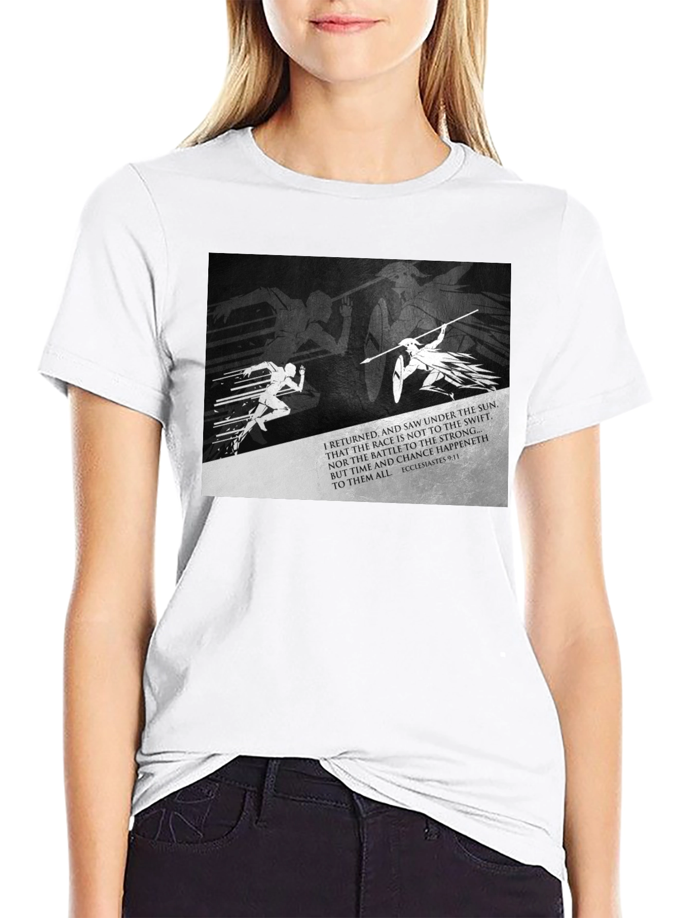 Motivational Scripture T-Shirt - Time and Chance