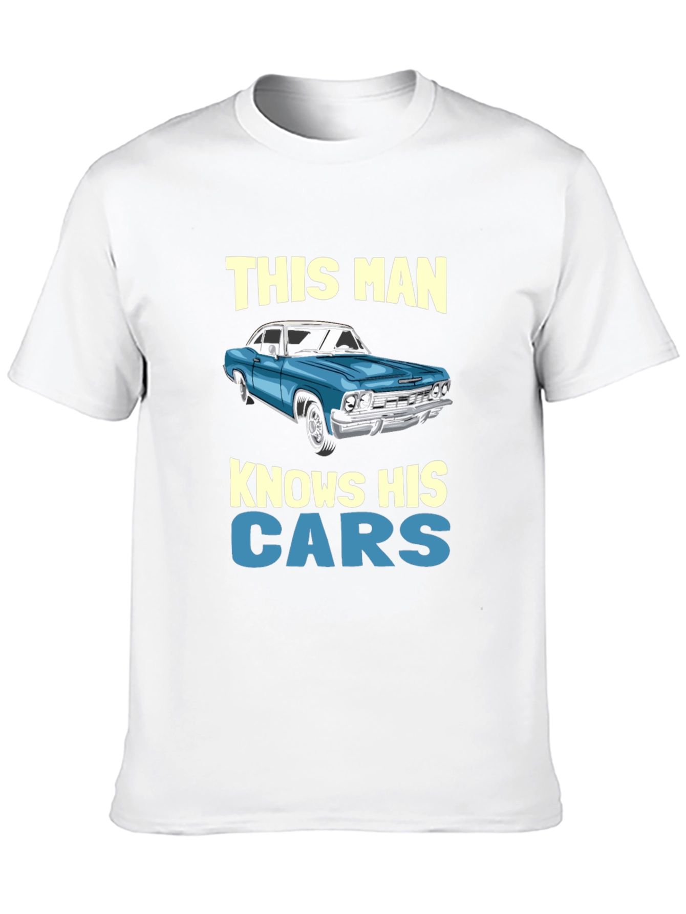 Knows His Cars Graphic T-Shirt