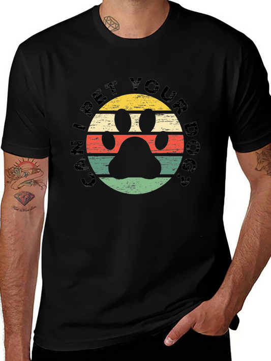 Can I Pet Your Dog? Black T-Shirt