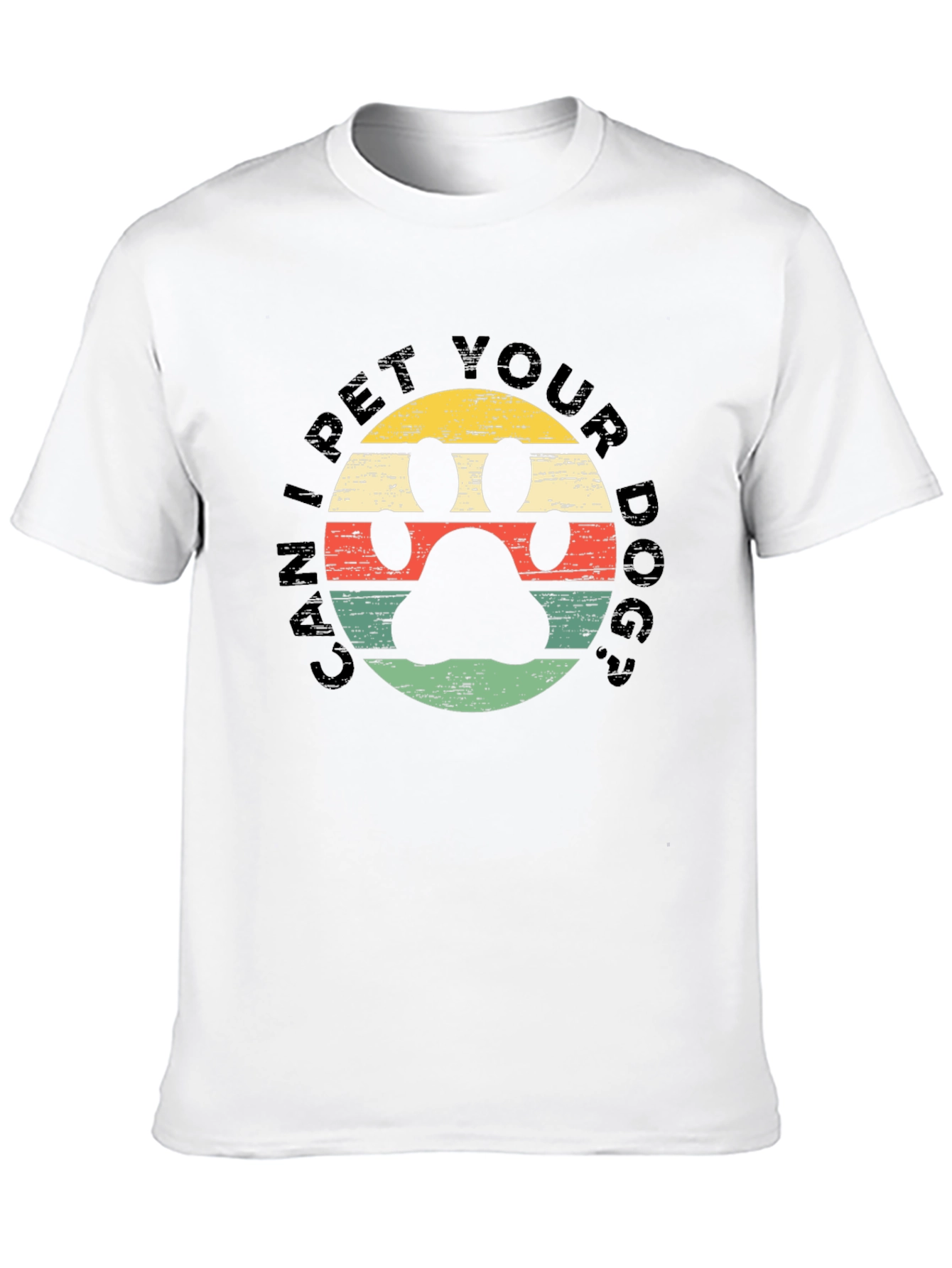 Can I Pet Your Dog? Black T-Shirt