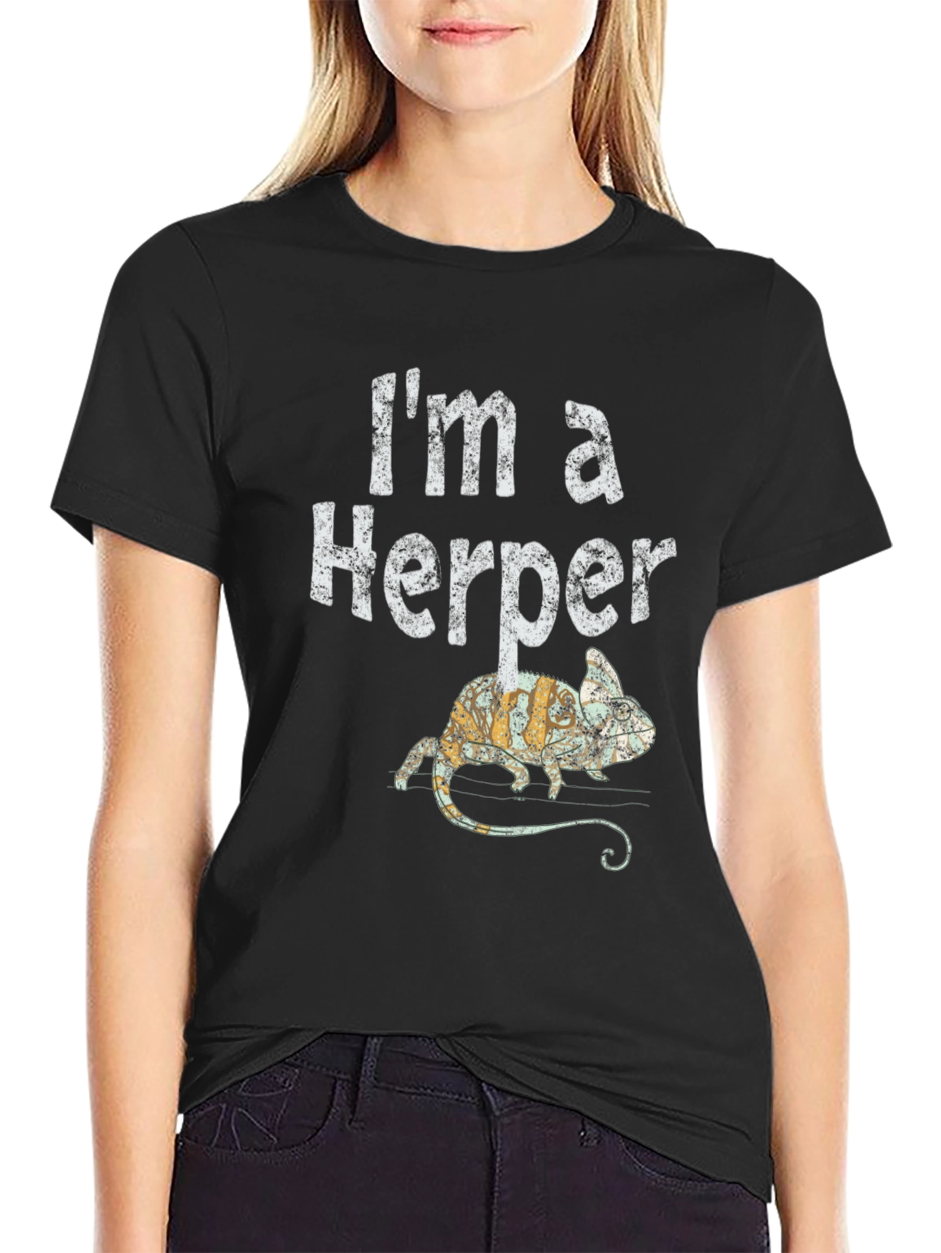 Im a Herper T-Shirt Reptile Lover Tee
