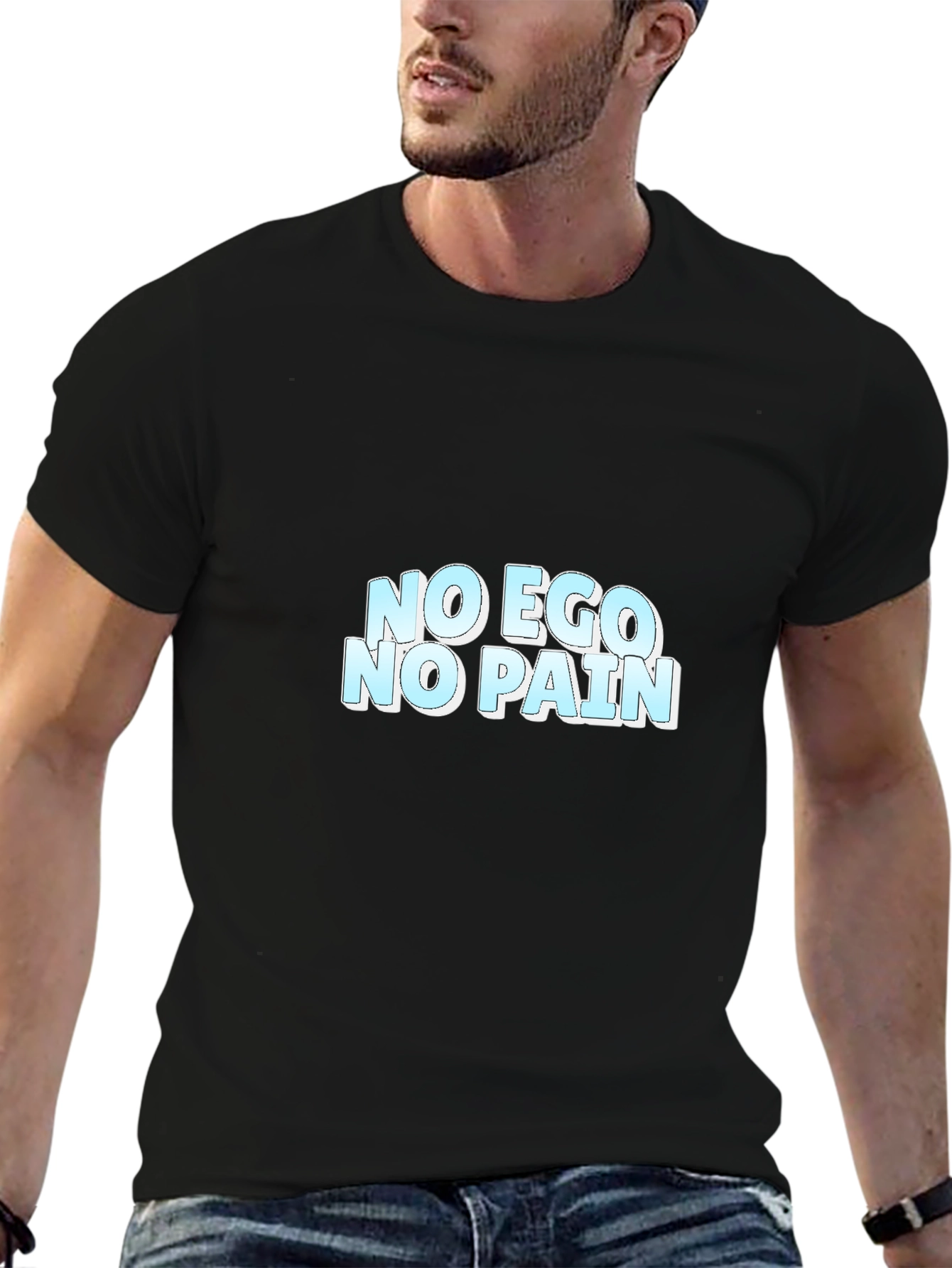 No Ego No Pain Graphic Tee