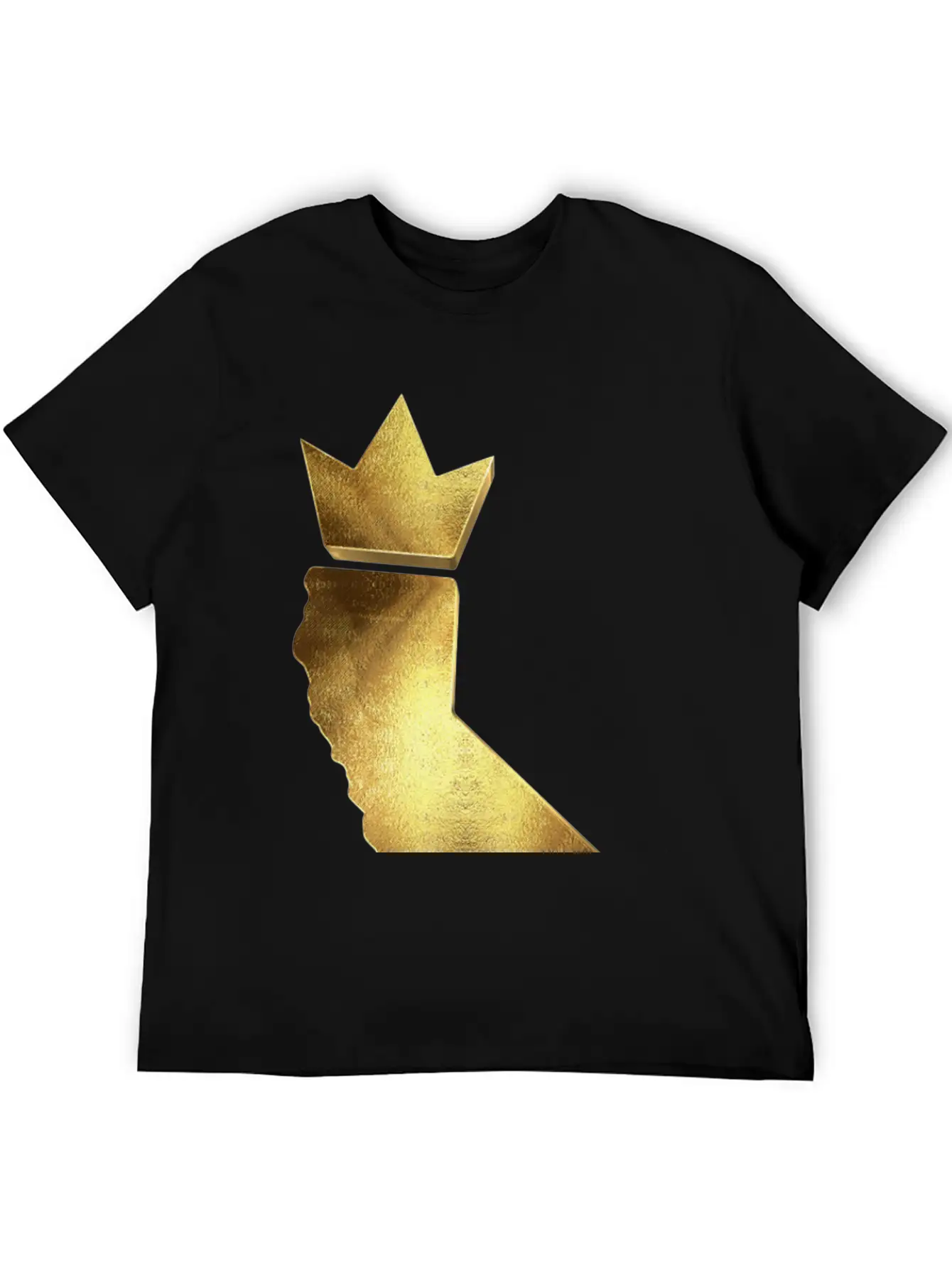 LA Golden California Map Unisex Casual T-Shirt – Clean Design For Daily Comfort