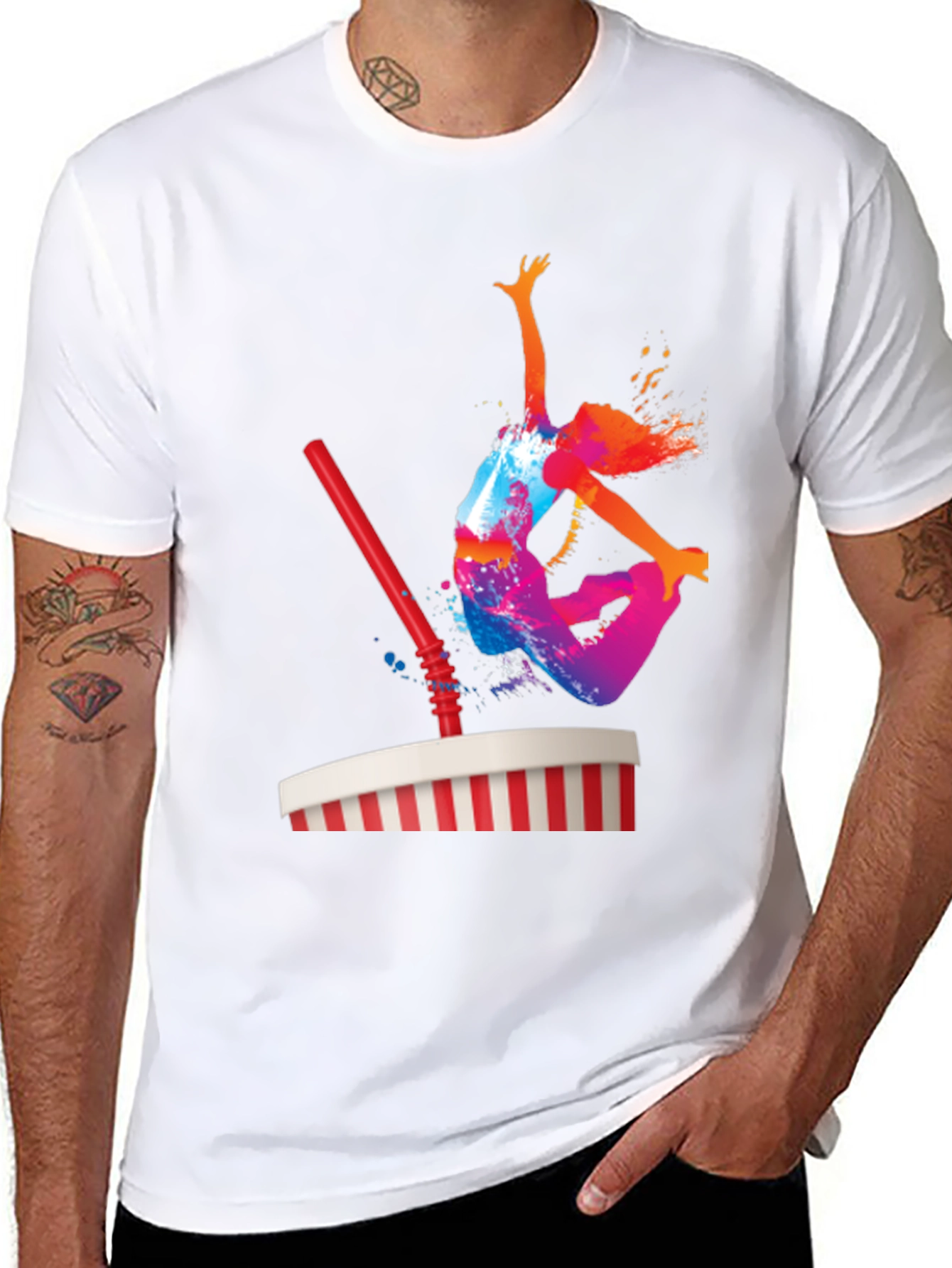Graphic Tee - Dancer Soda
