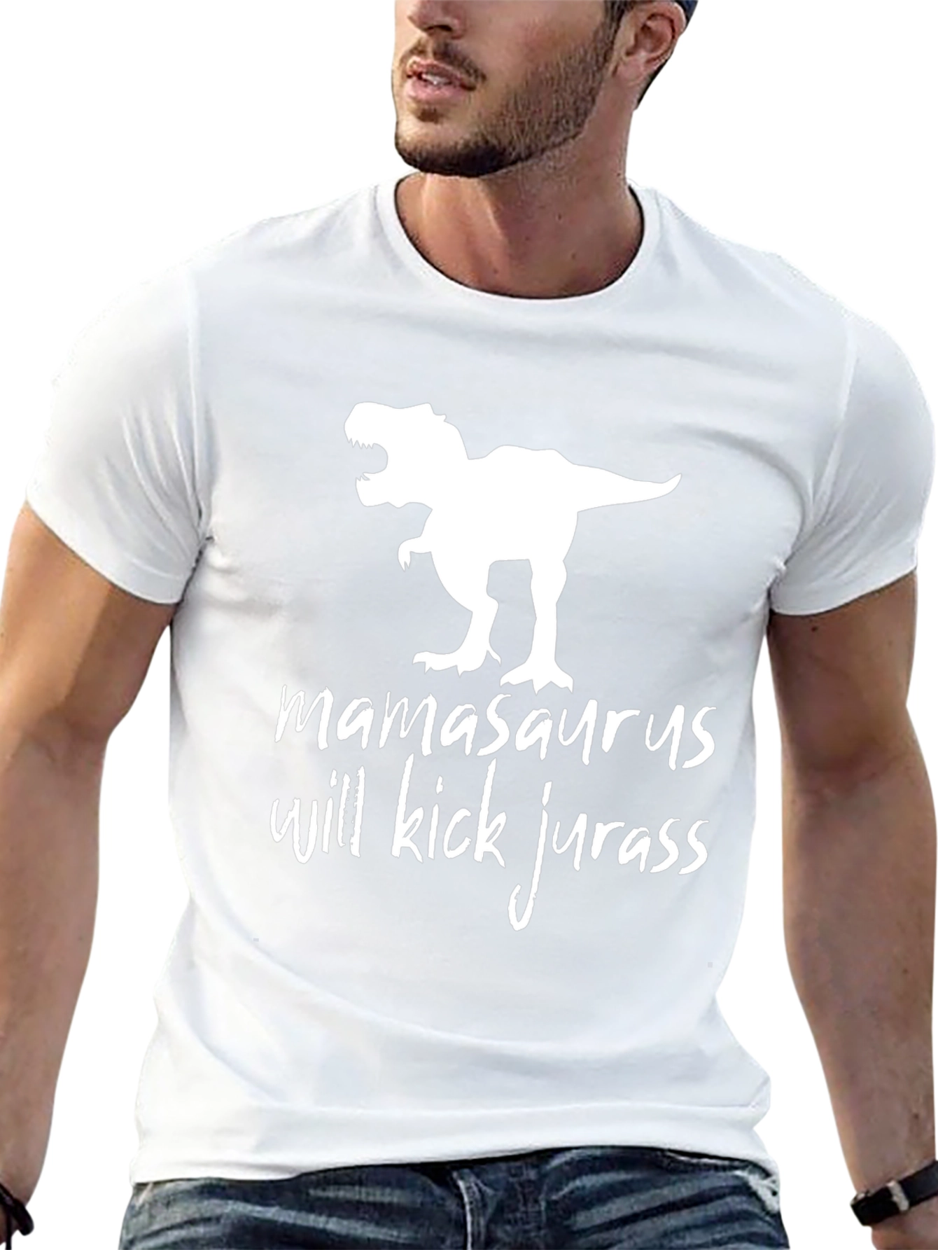 Mamasaurus Will Kick Jurass Graphic Tee