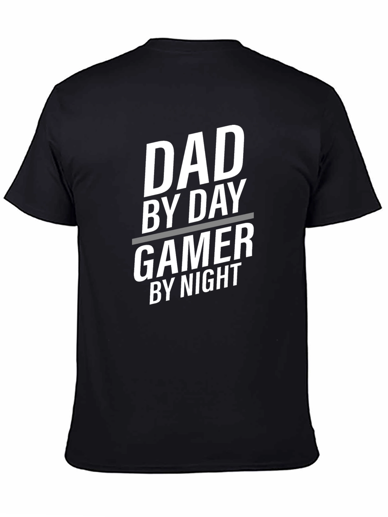Dad By Day Gamer By Night Graphic Tee