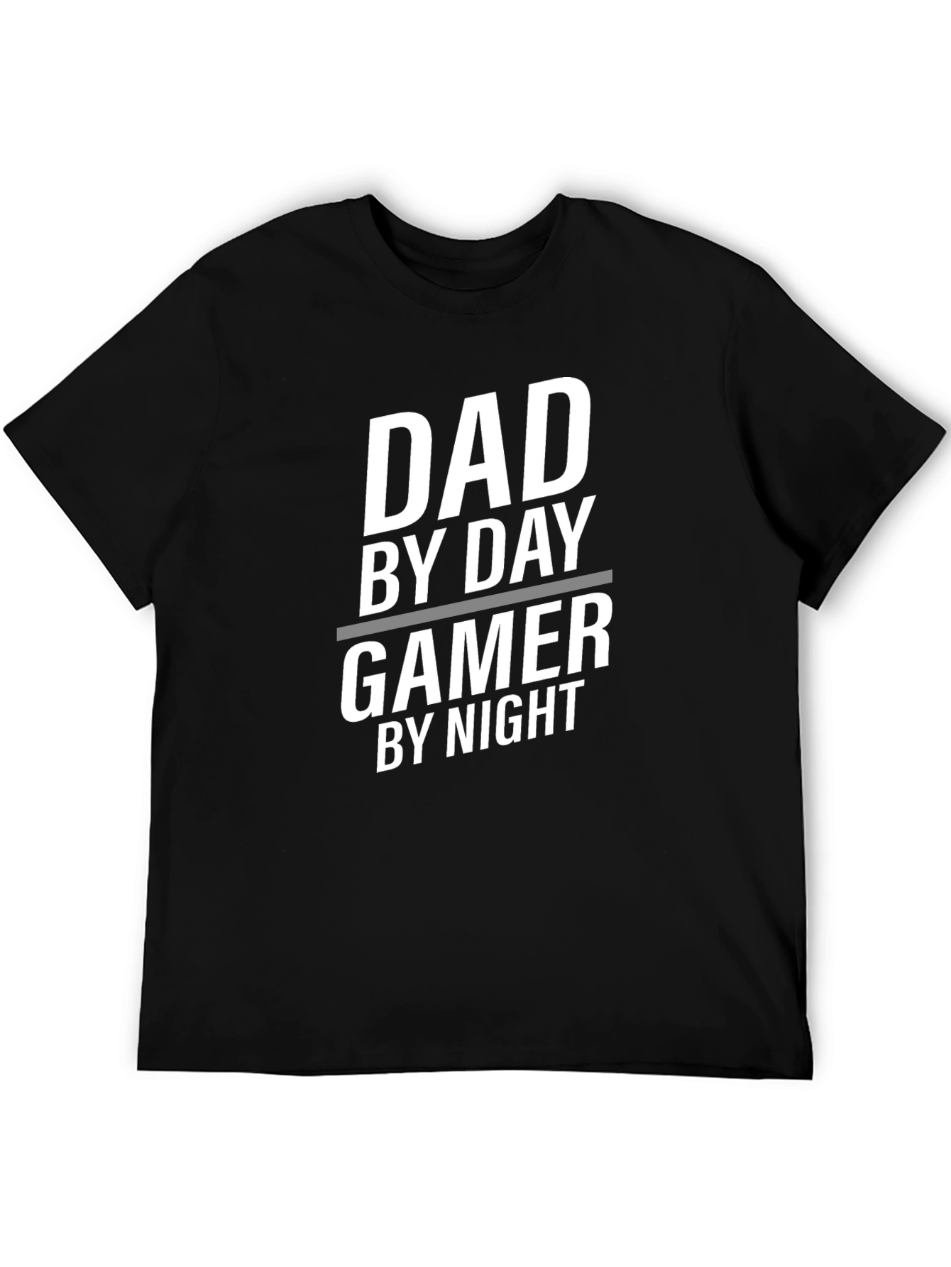 Dad By Day Gamer By Night Graphic Tee